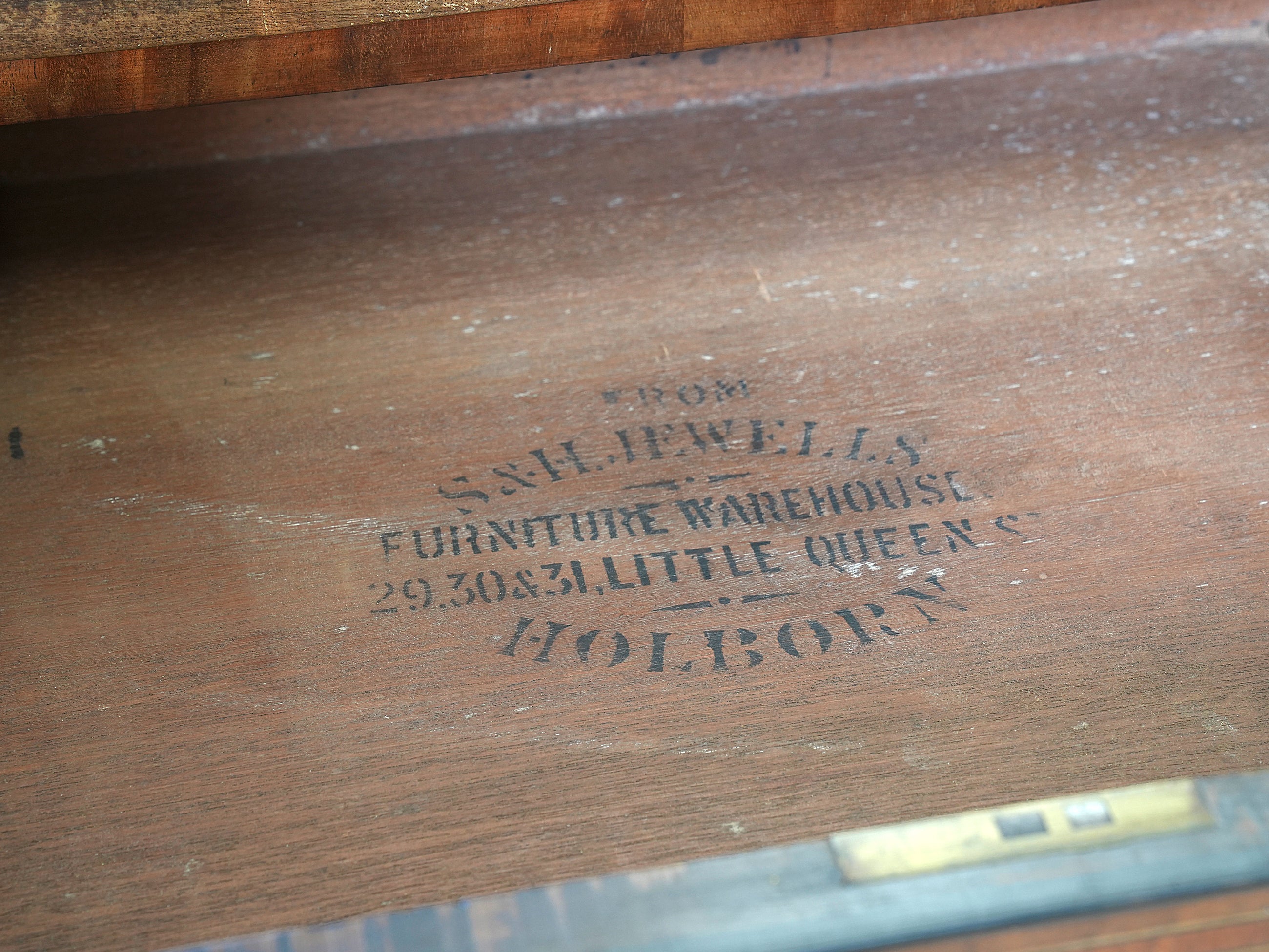 A Regency Lyre Support Sofa Table