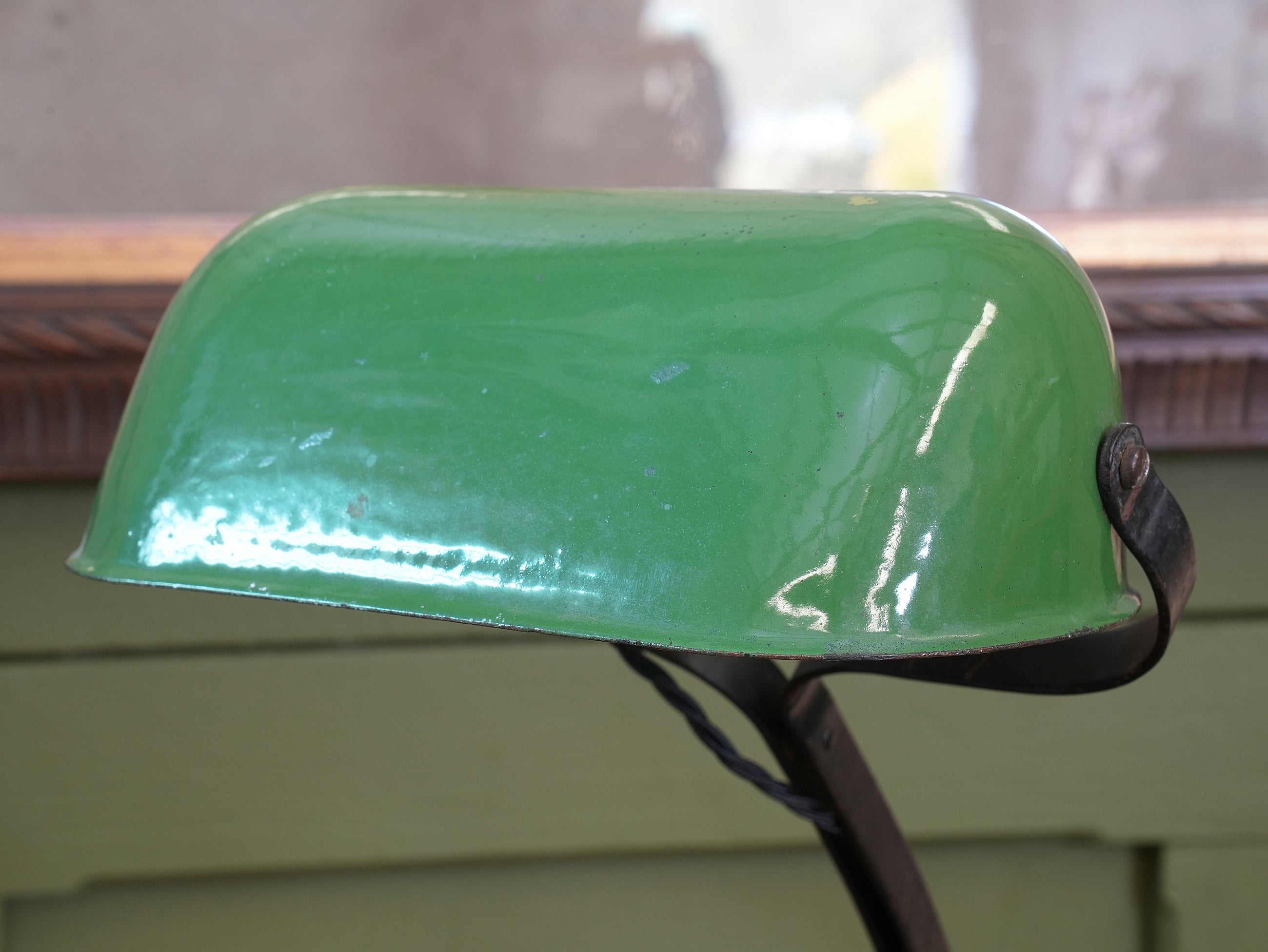 A 1930s Industrial Desk Lamp