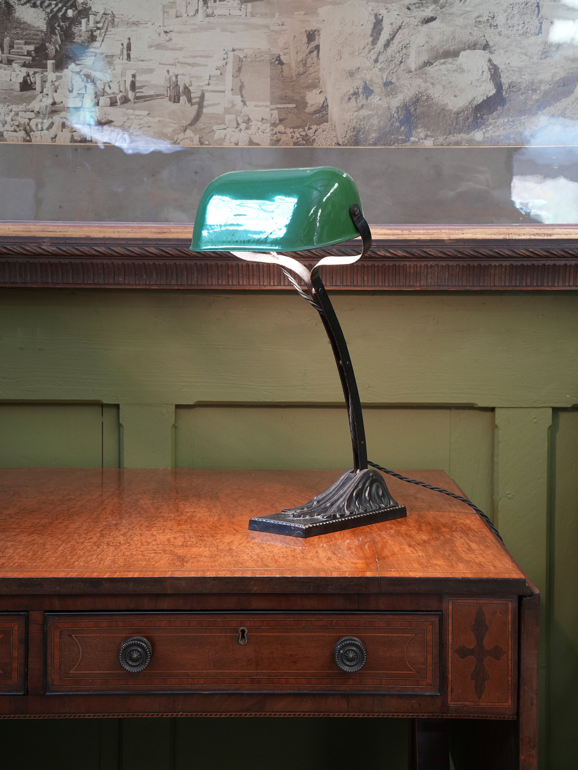 A 1930s Industrial Desk Lamp