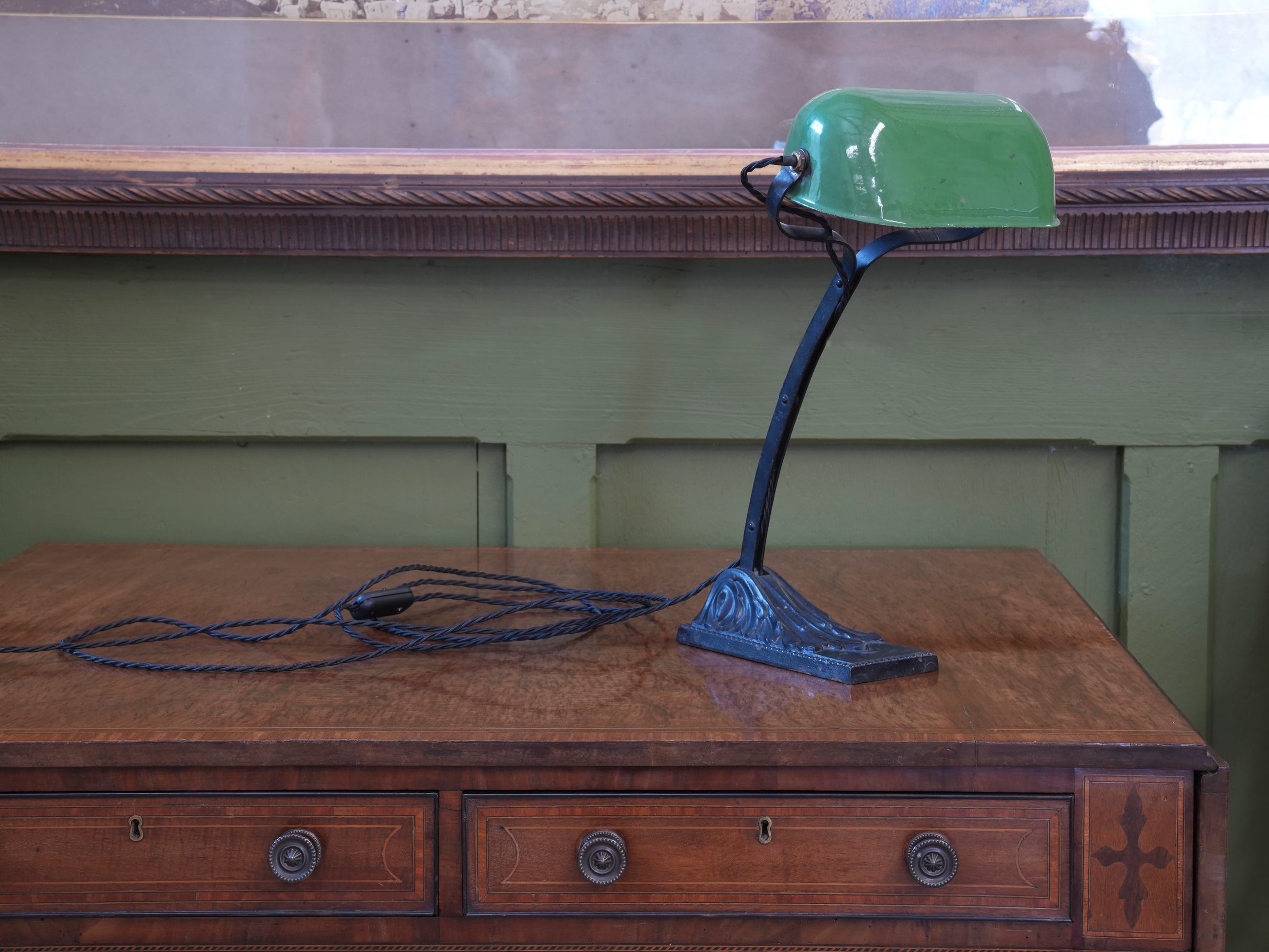 A 1930s Industrial Desk Lamp