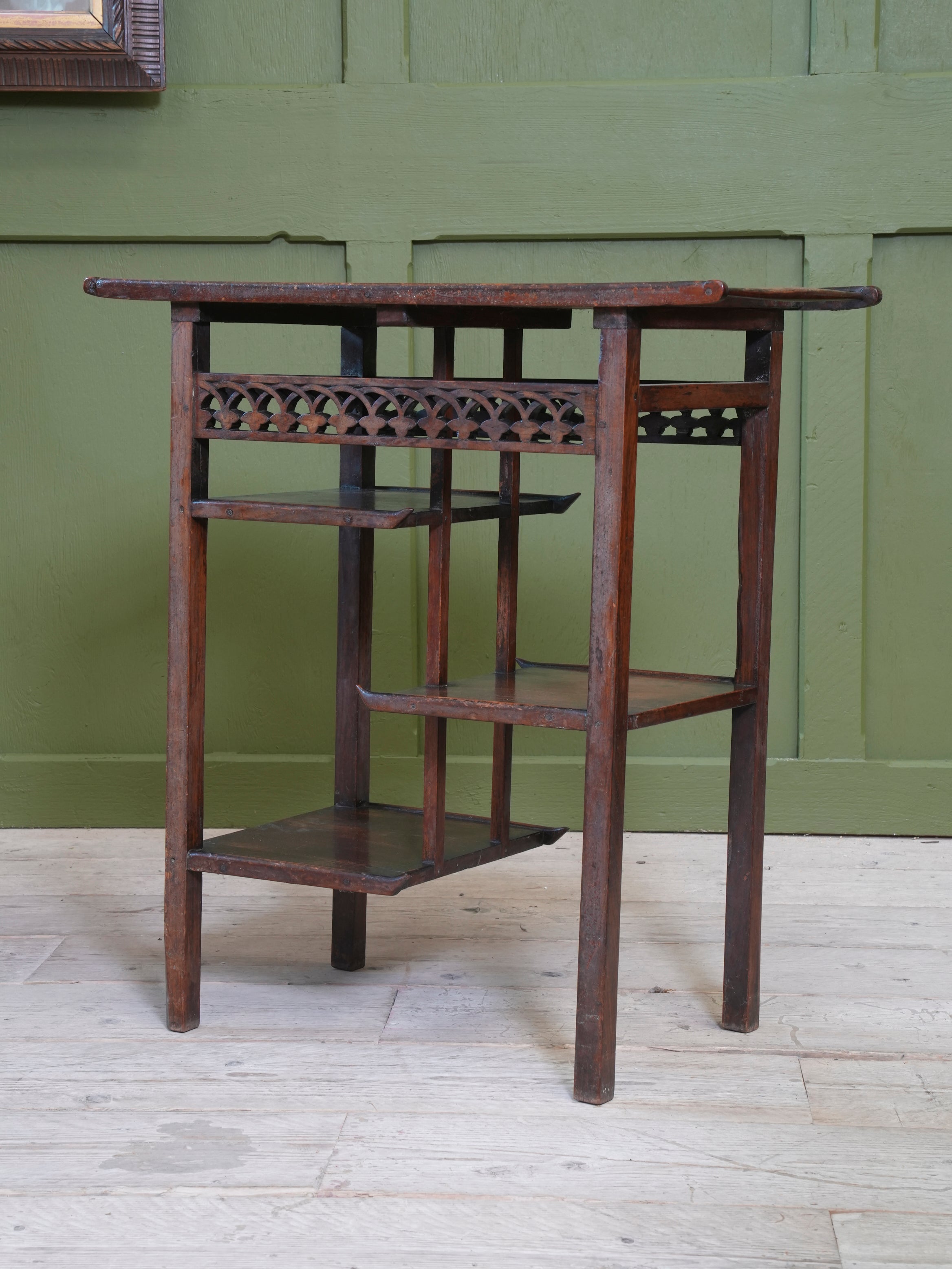 An Anglo Japanese Walnut Occasional Table