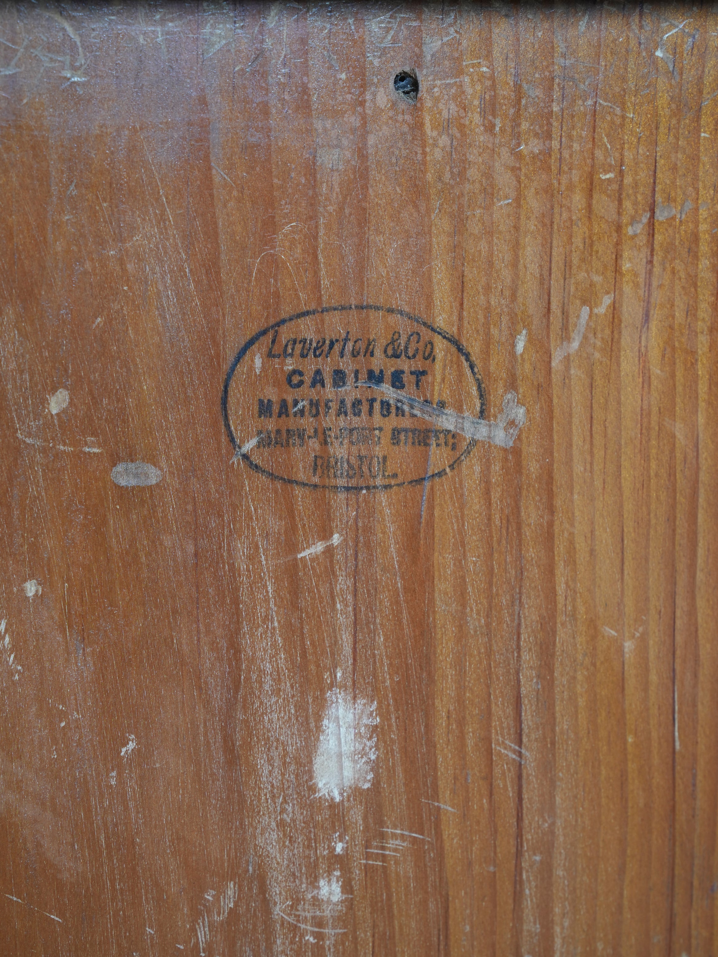 Aesthetic Movement Bedside Cabinet