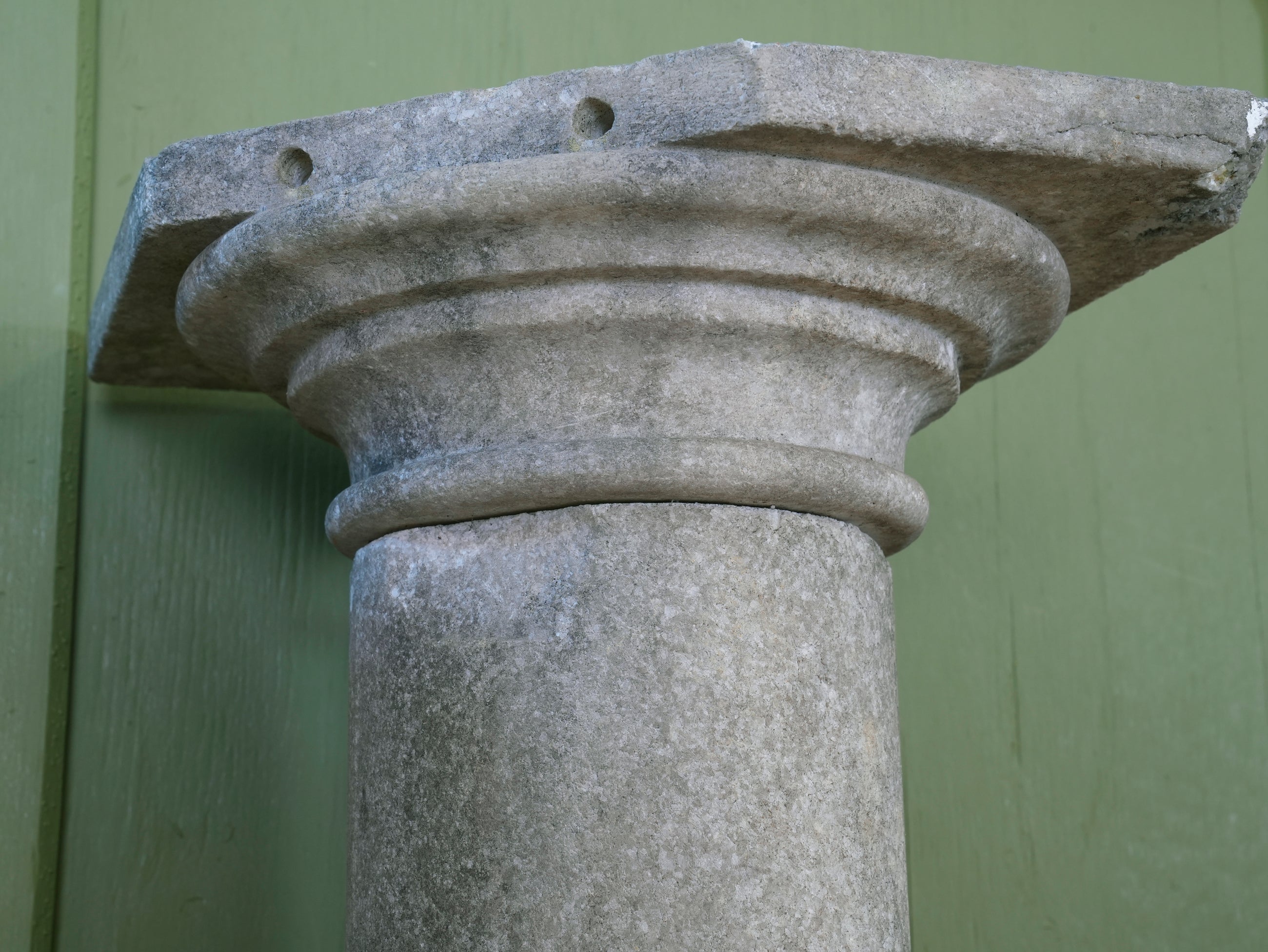 A Pair of 19th Century Marble Columns