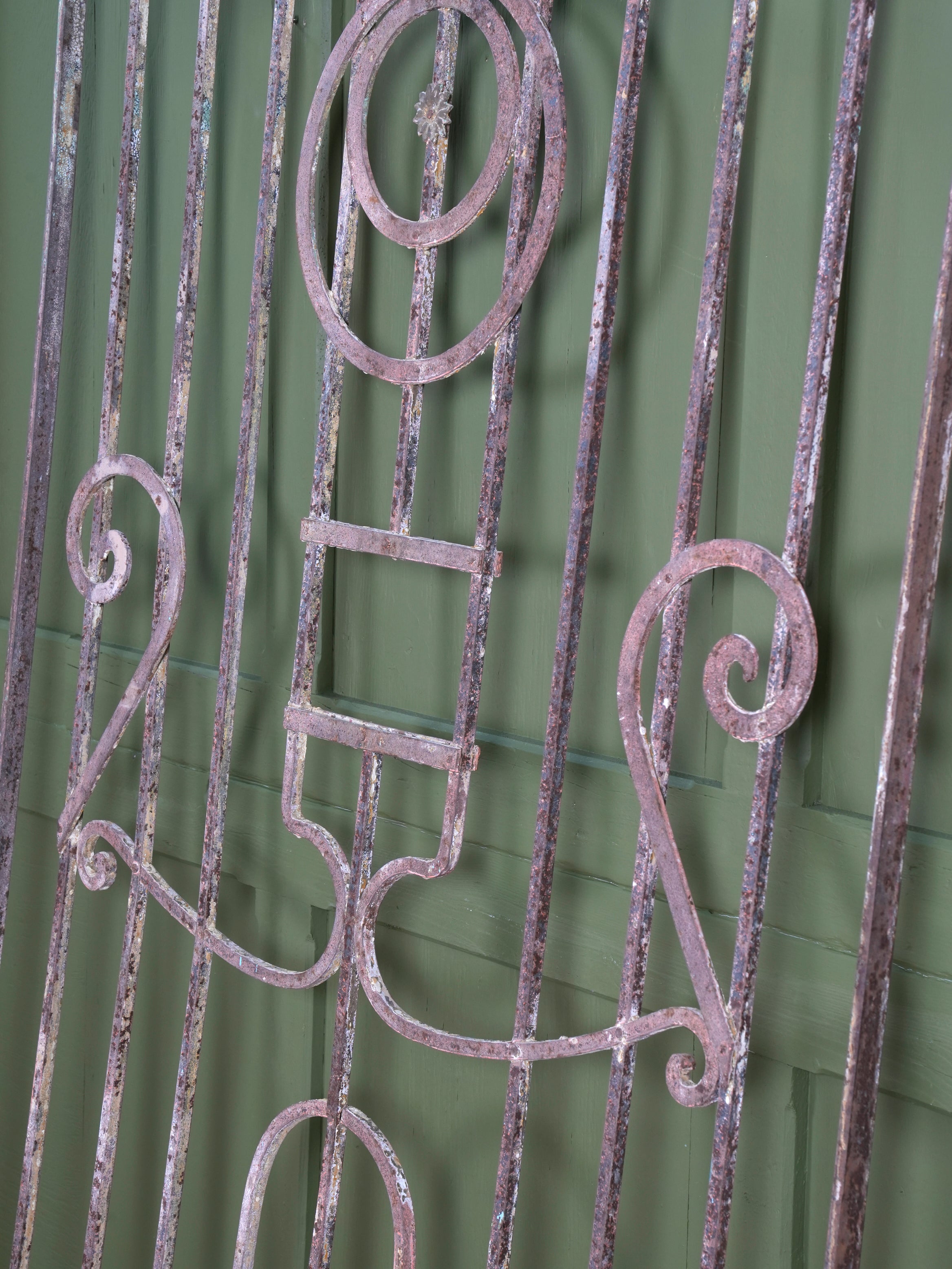 A 19th Century Wrought Iron Gate or Panel