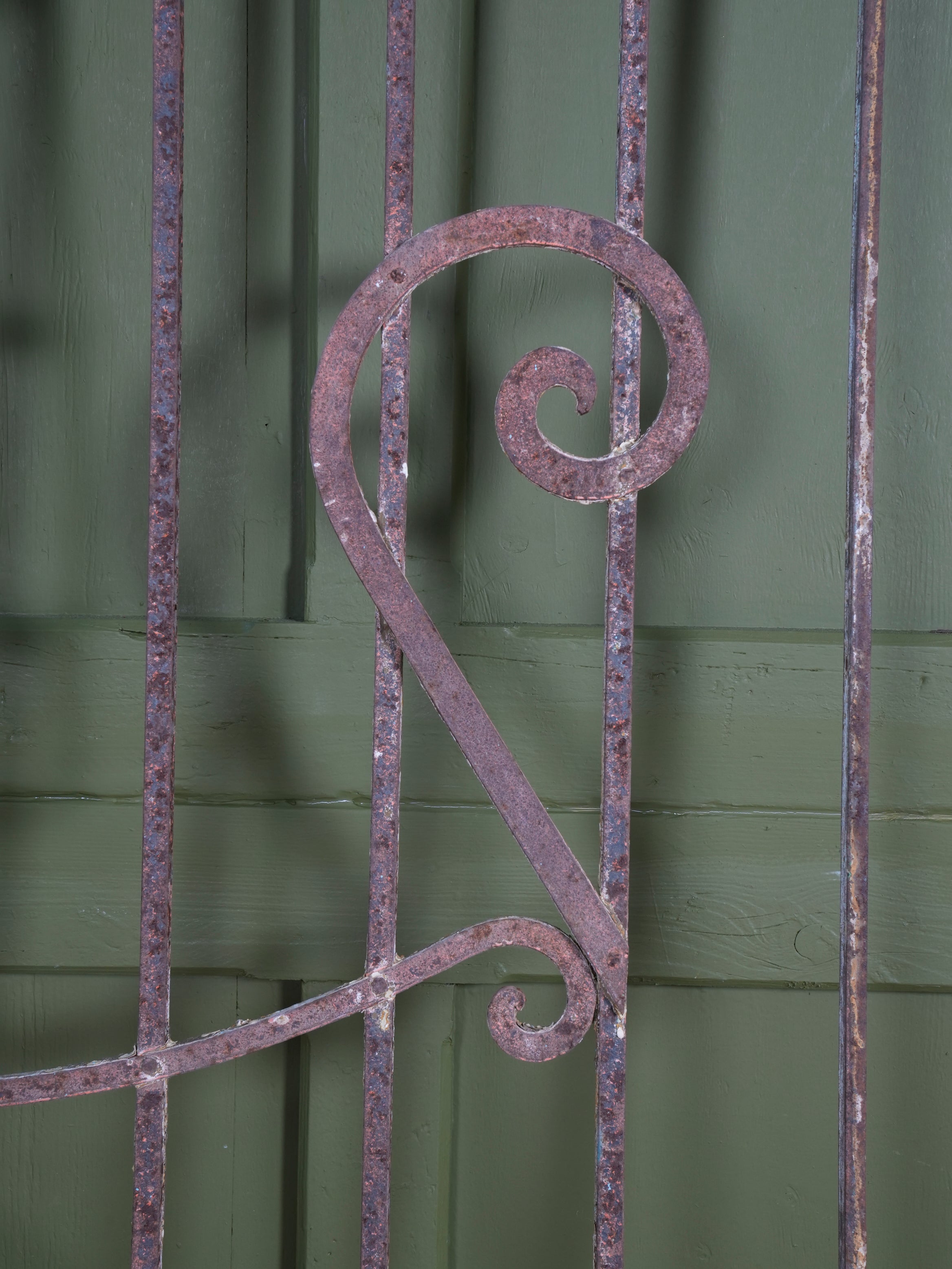 A 19th Century Wrought Iron Gate or Panel