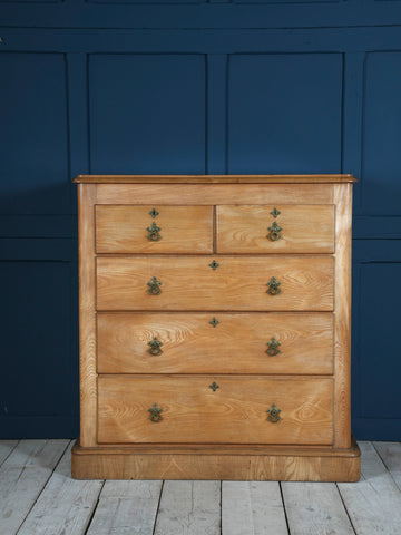 A 19th Century White Ash Chest of Drawers