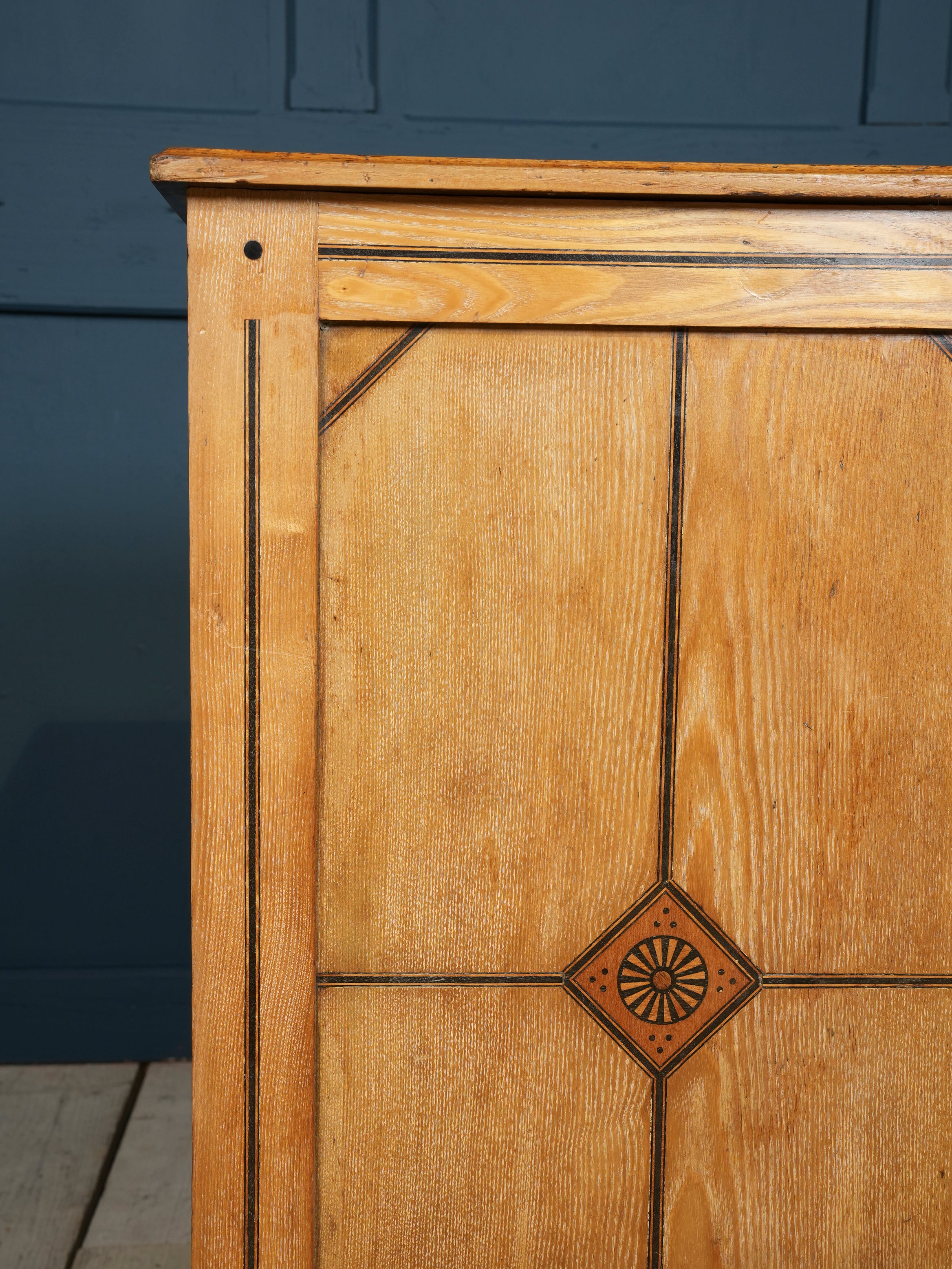 An Aesthetic Movement Ash Side Cabinet