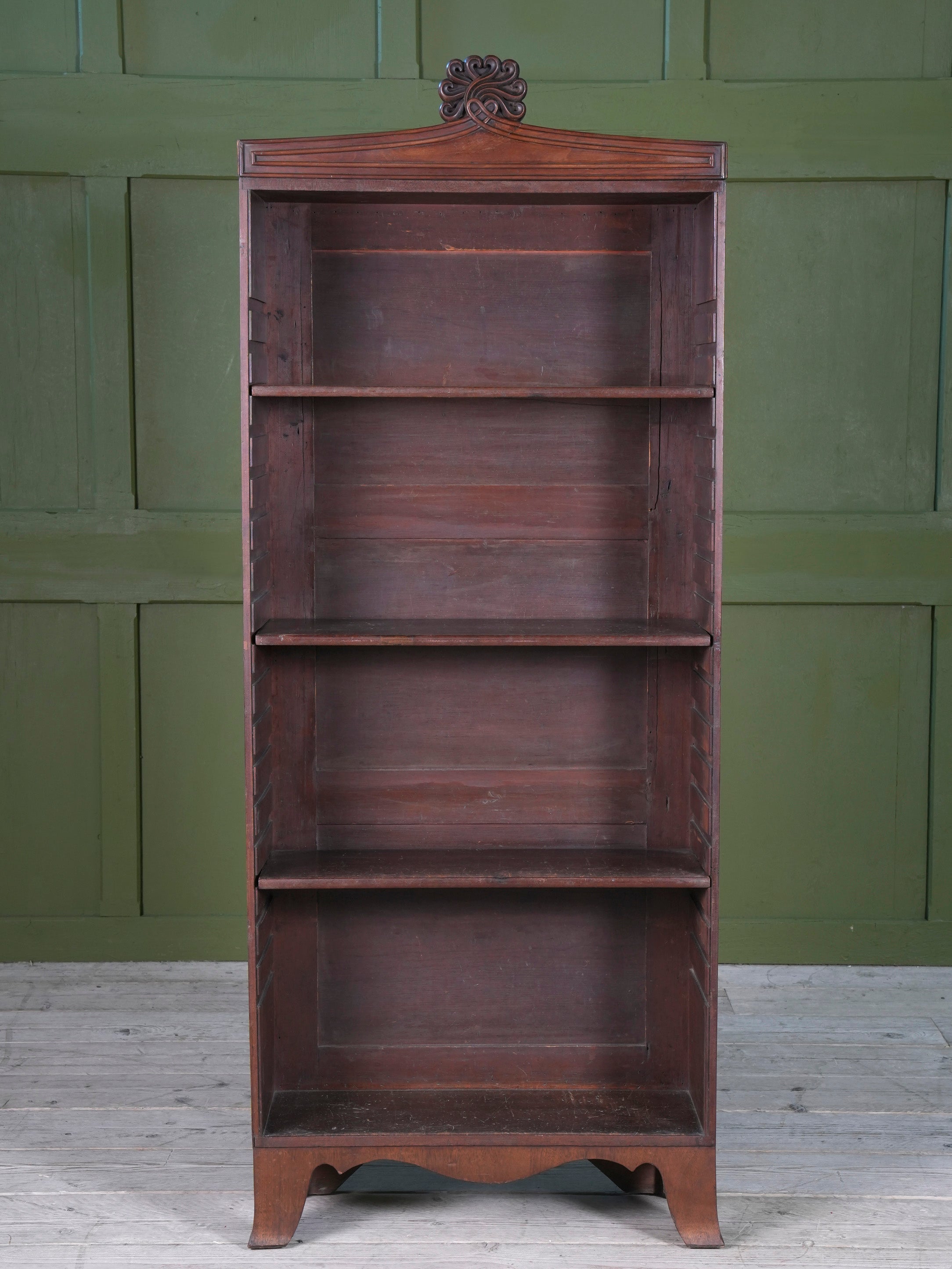 A Late Regency Mahogany Bookcase