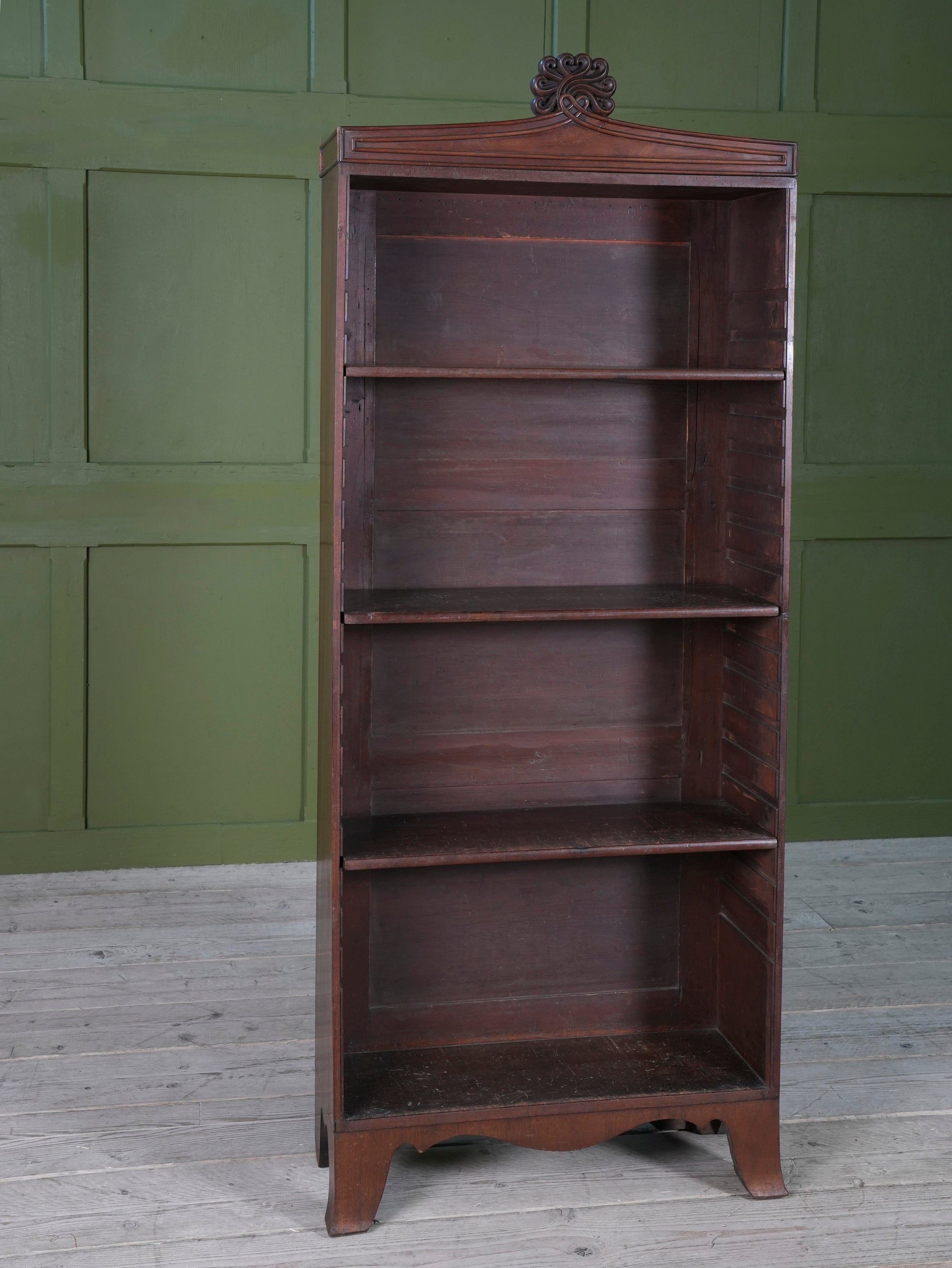 A Late Regency Mahogany Bookcase
