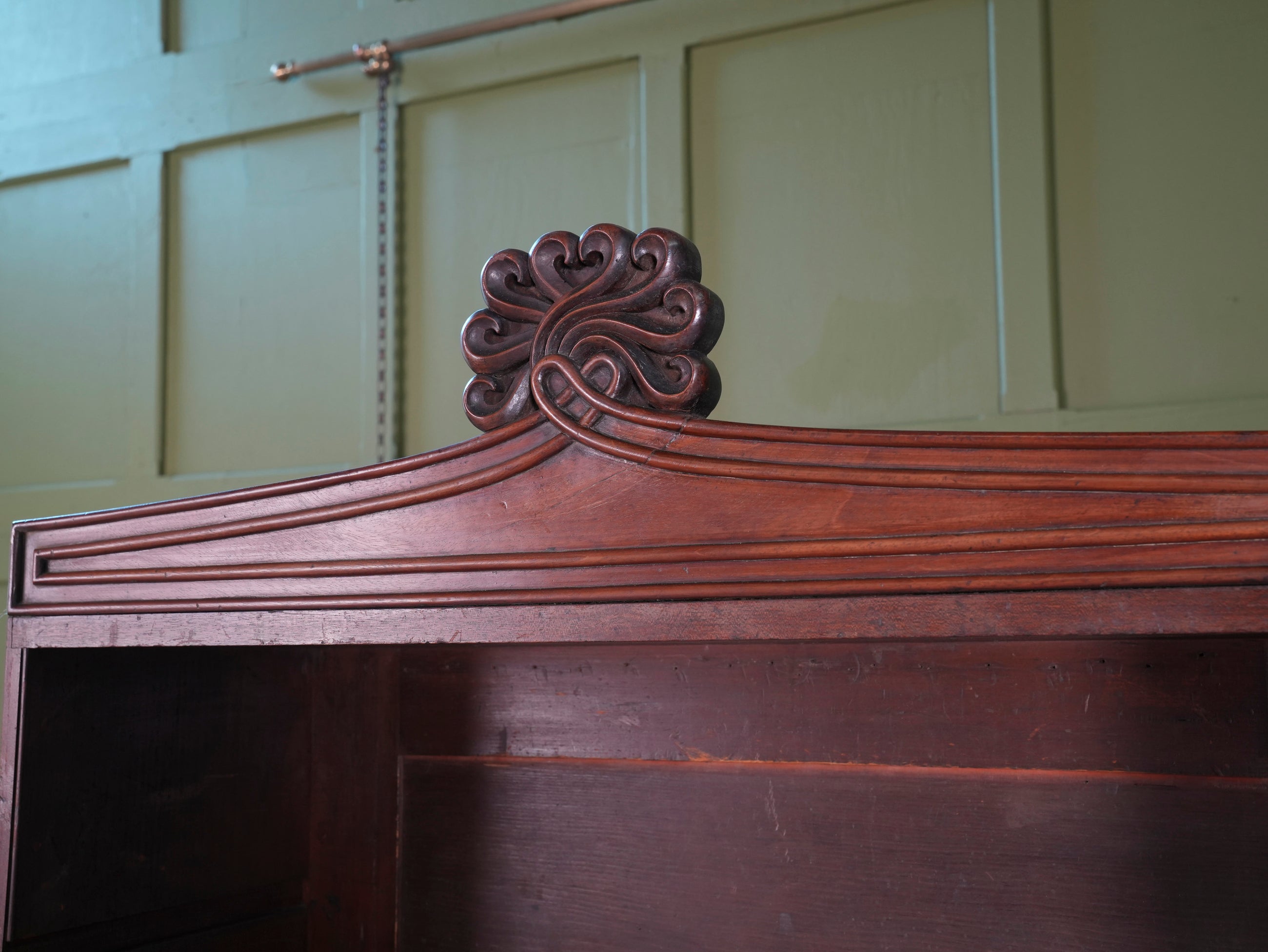 A Late Regency Mahogany Bookcase