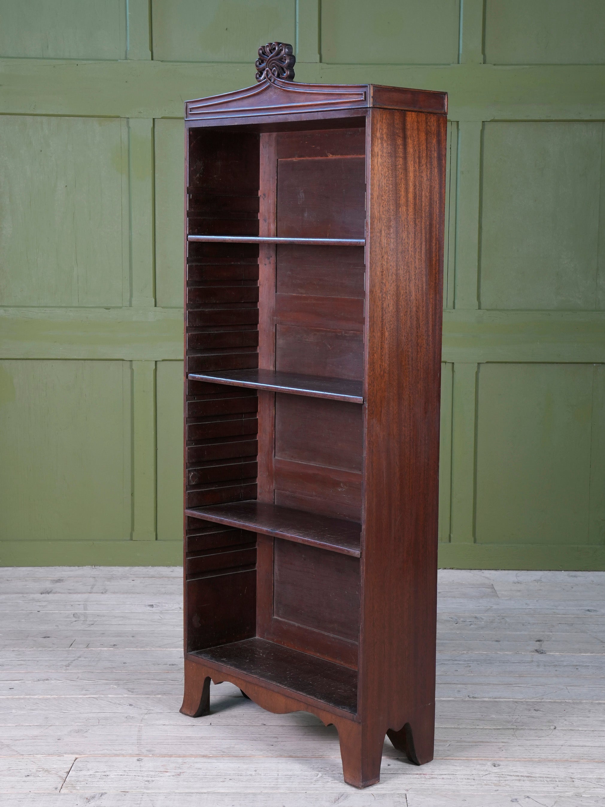 A Late Regency Mahogany Bookcase