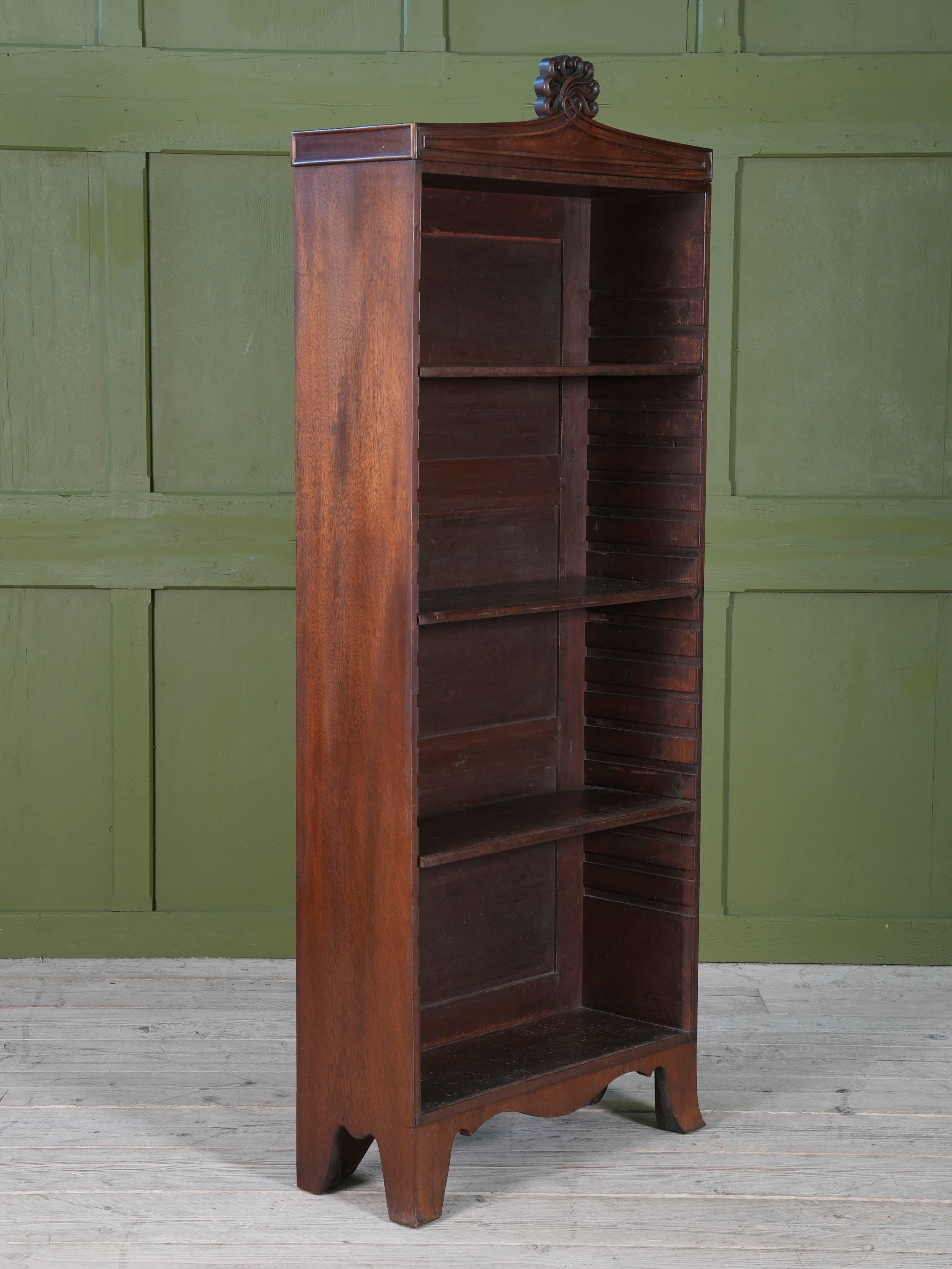 A Late Regency Mahogany Bookcase
