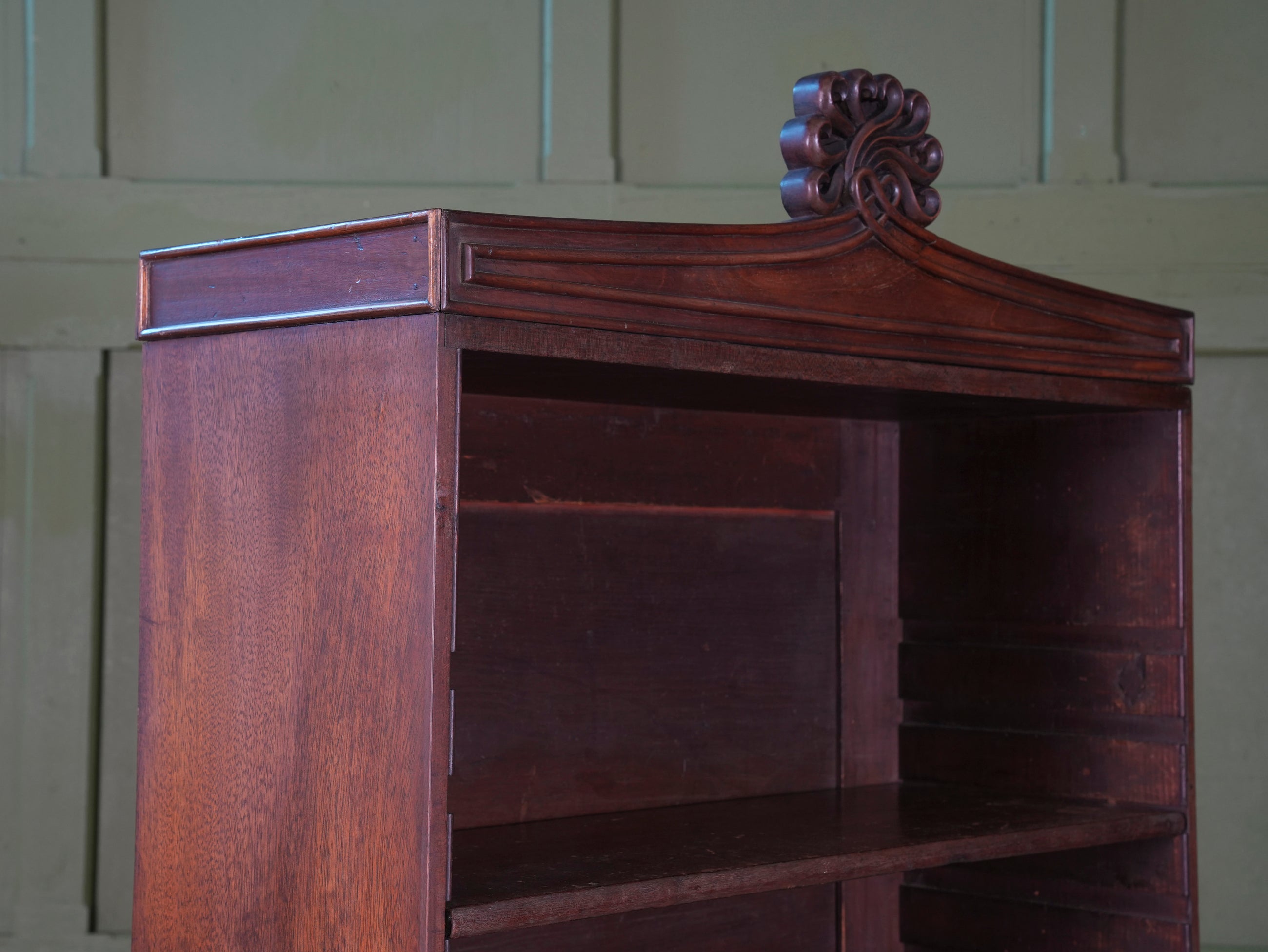 A Late Regency Mahogany Bookcase