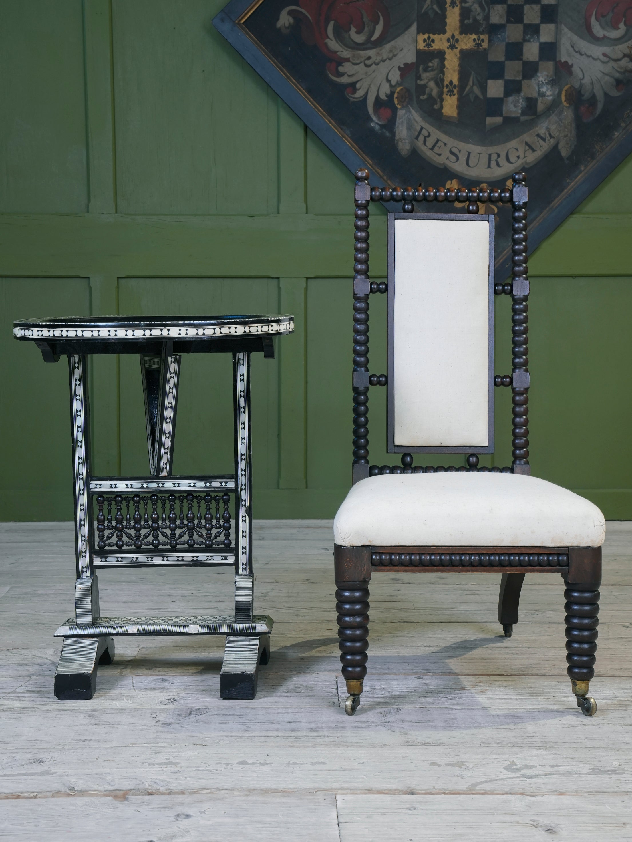 A 19th Century Bobbin Side Chair