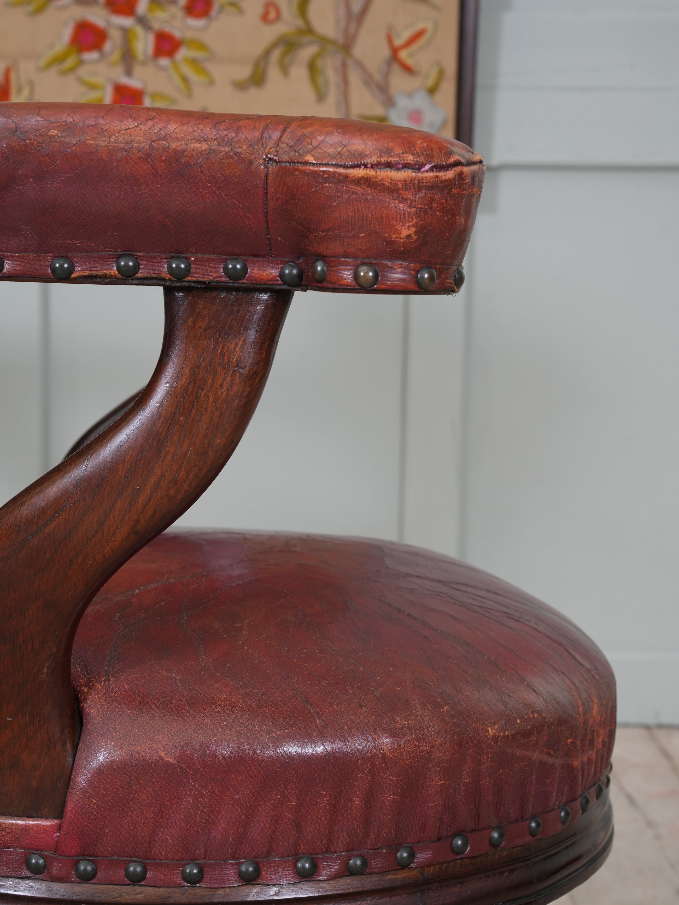 A Set of Six 19th Century Gillows Library Chairs