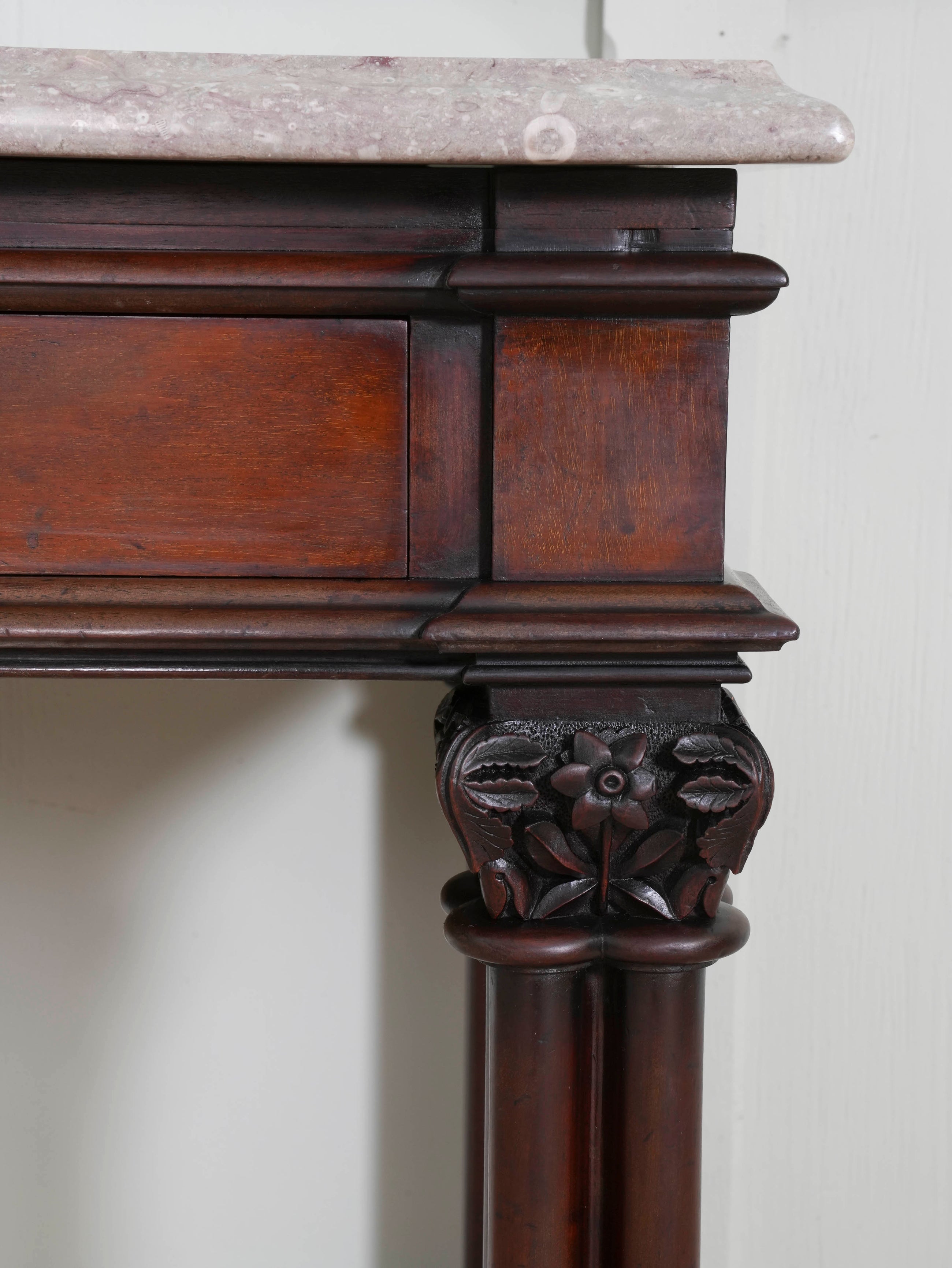 A 19th Century Marble Top Serving Table