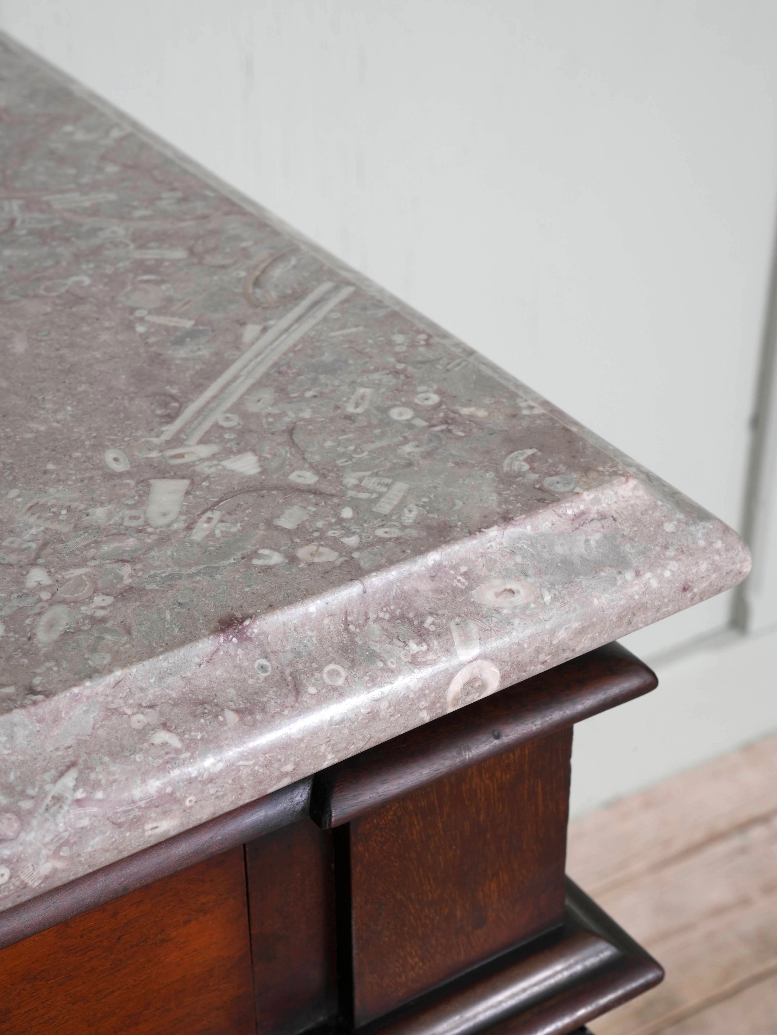 A 19th Century Marble Top Serving Table