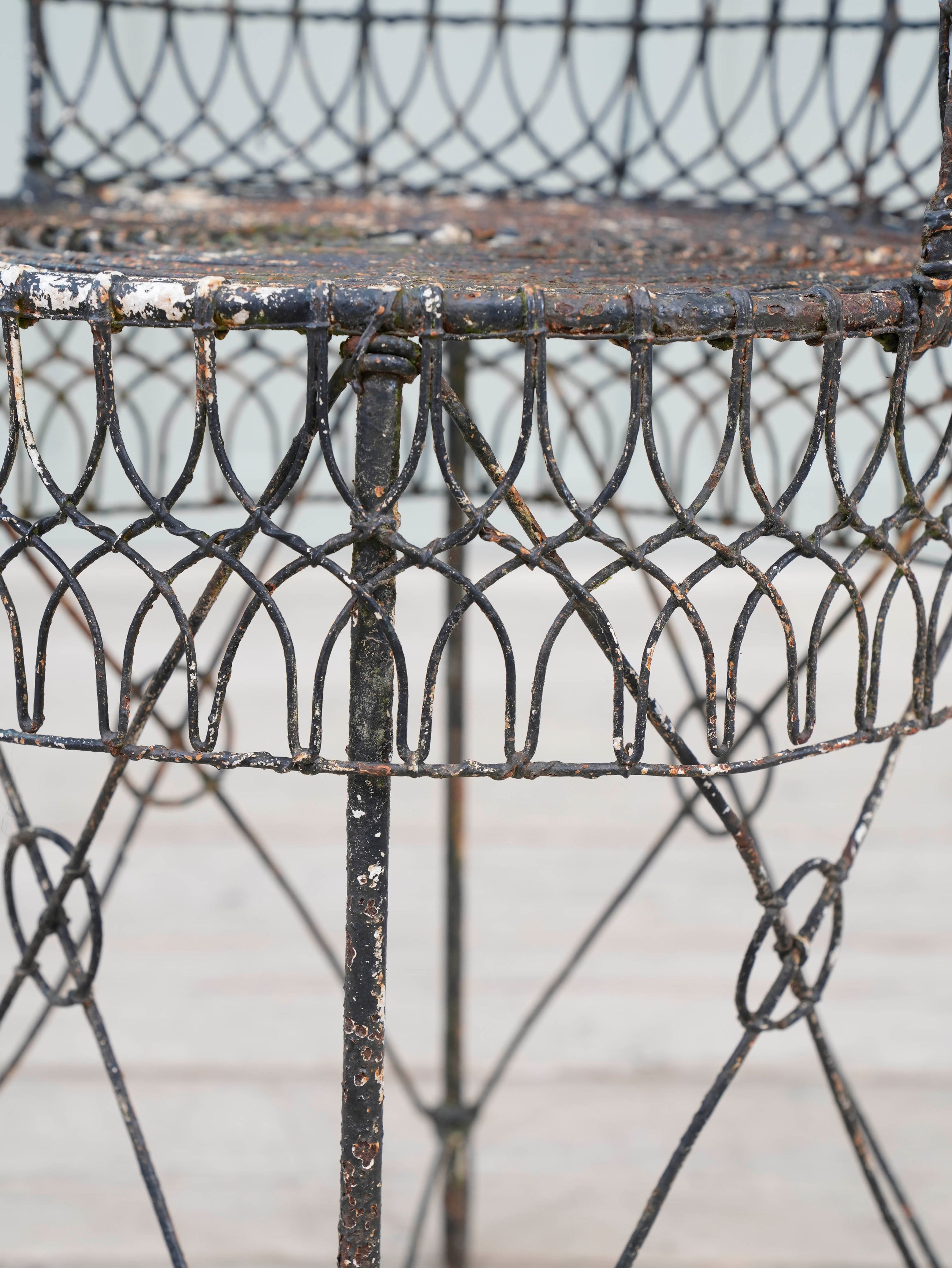 A Regency Wirework Chair
