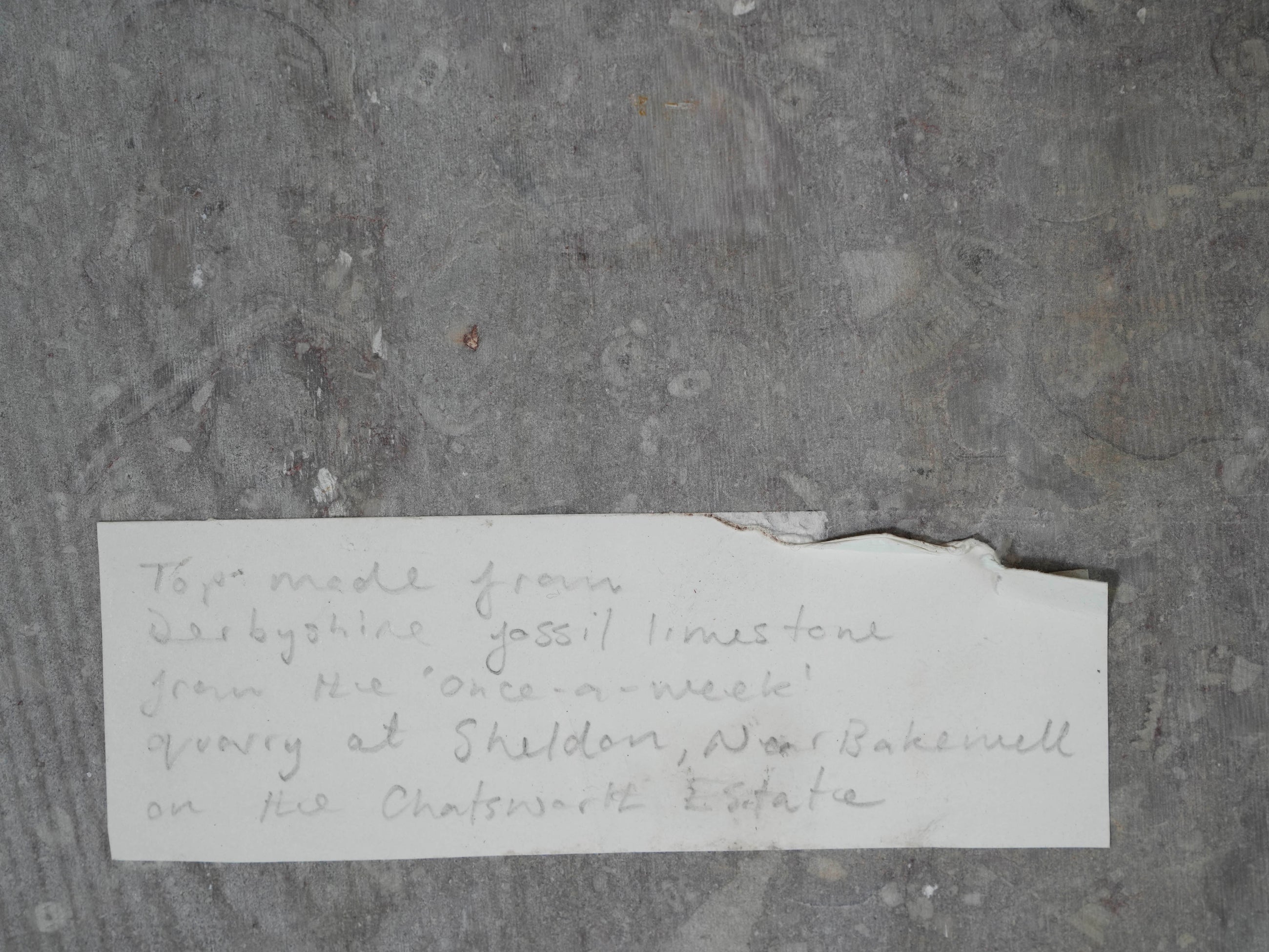 A 19th Century Marble Top Serving Table