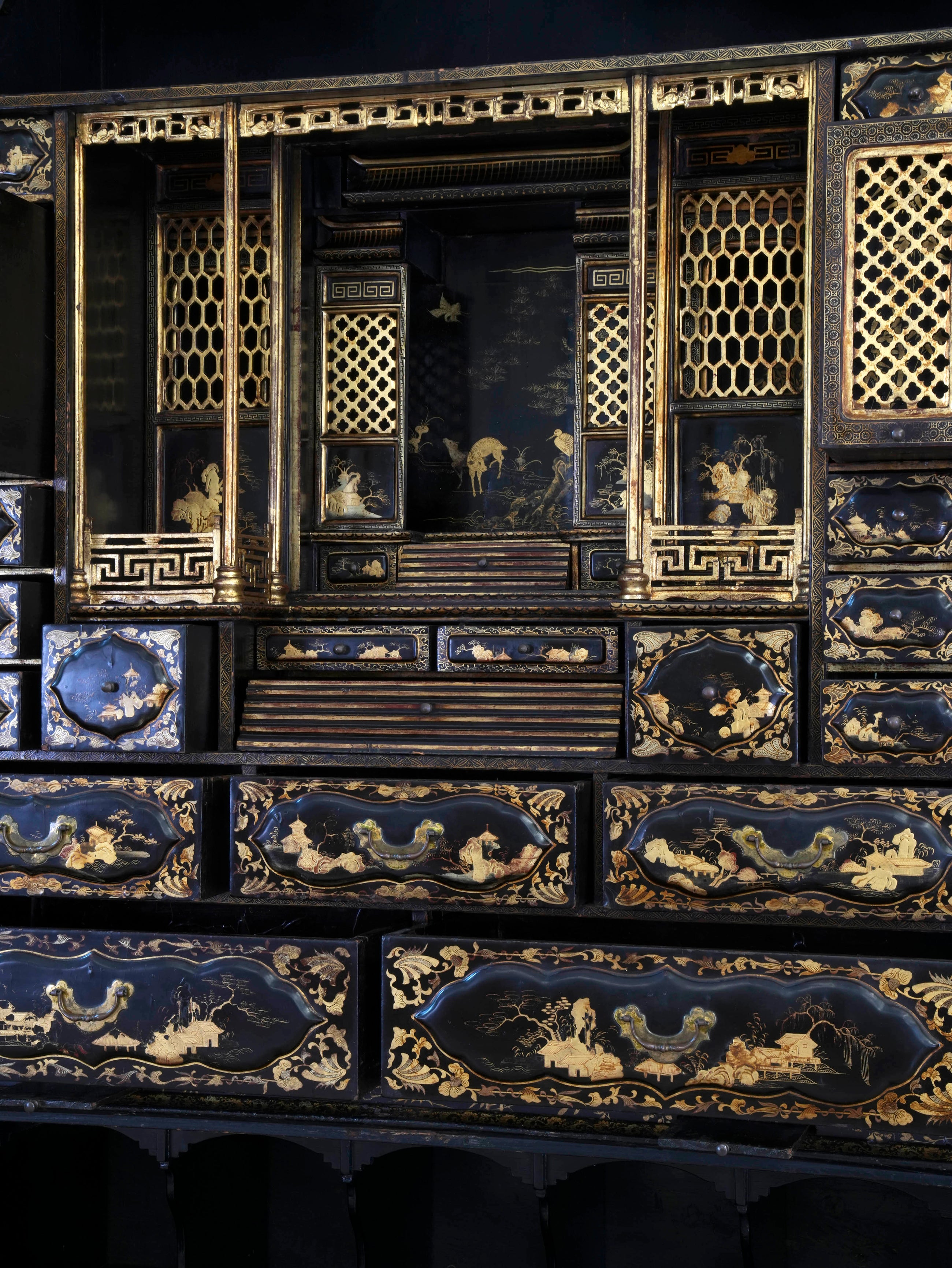 An 18th Century Chinese Export Bureau Cabinet