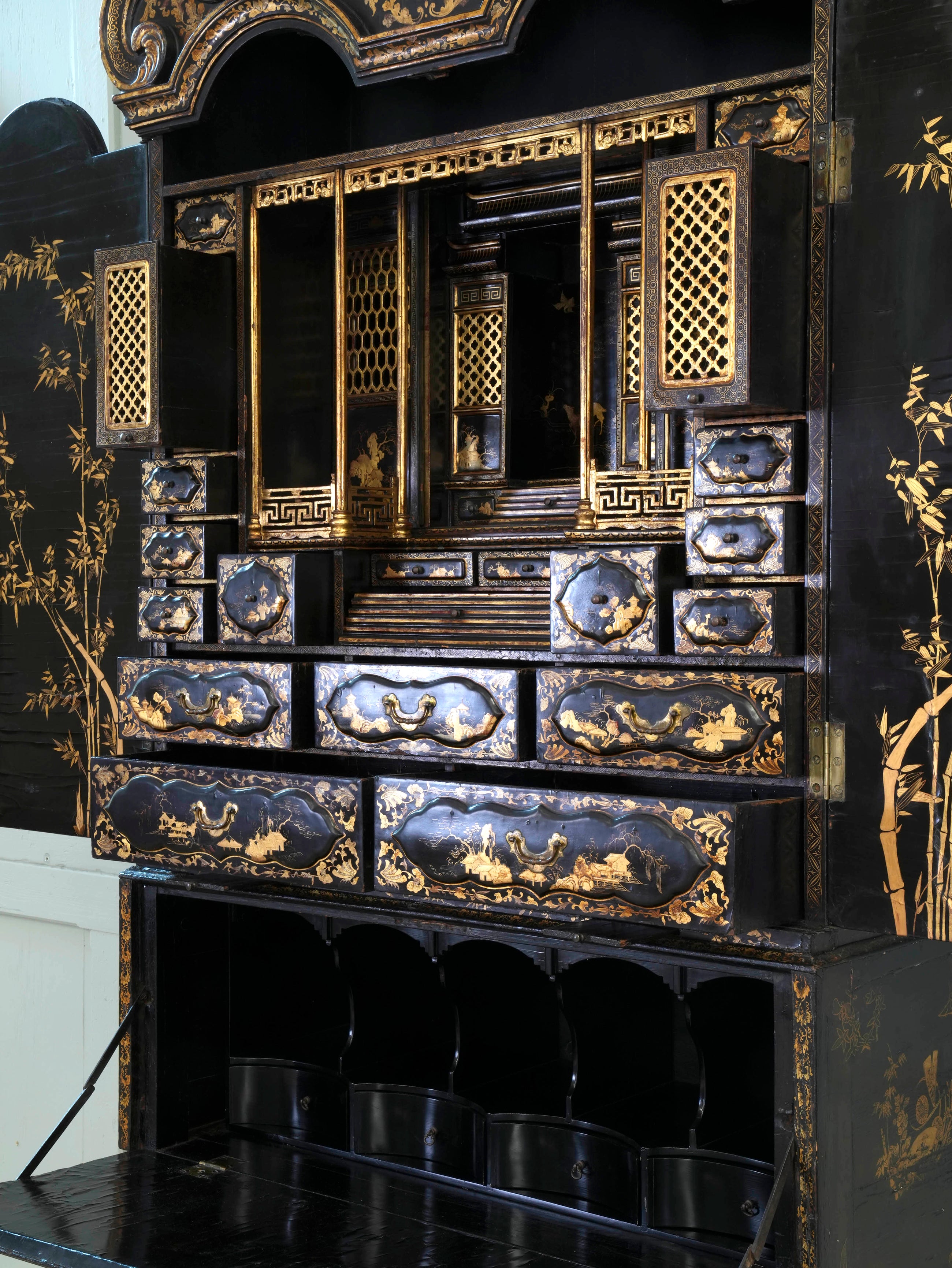 An 18th Century Chinese Export Bureau Cabinet