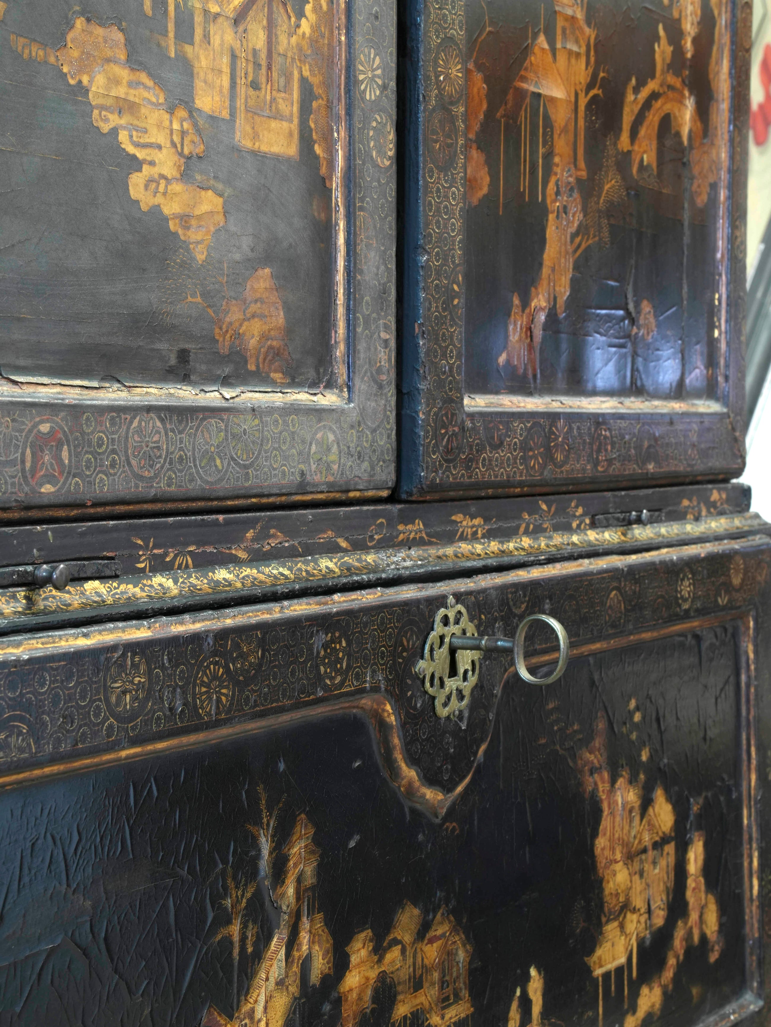 An 18th Century Chinese Export Bureau Cabinet