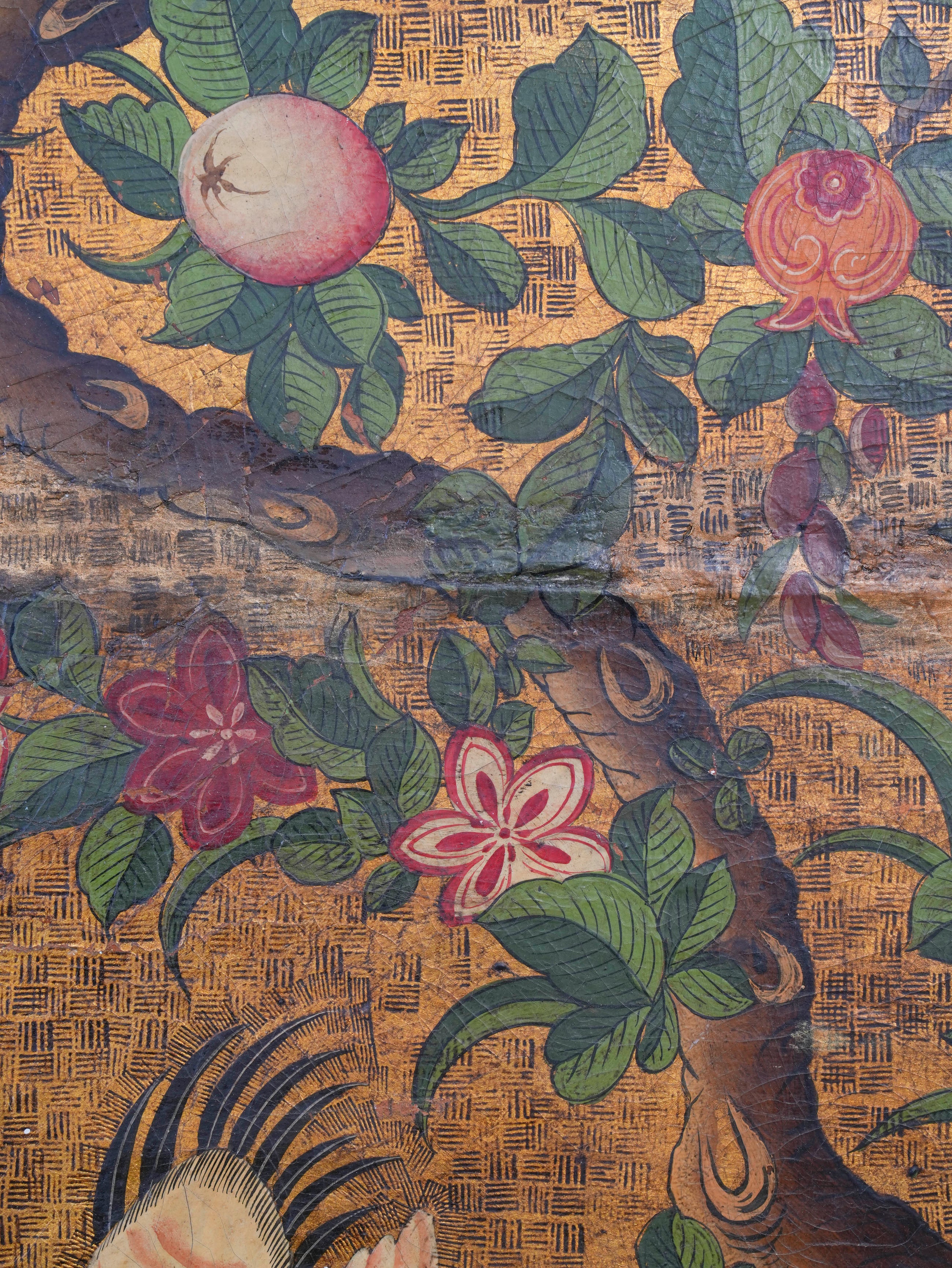 A Pair of Early 18th Century “Japanese” Leather Panels