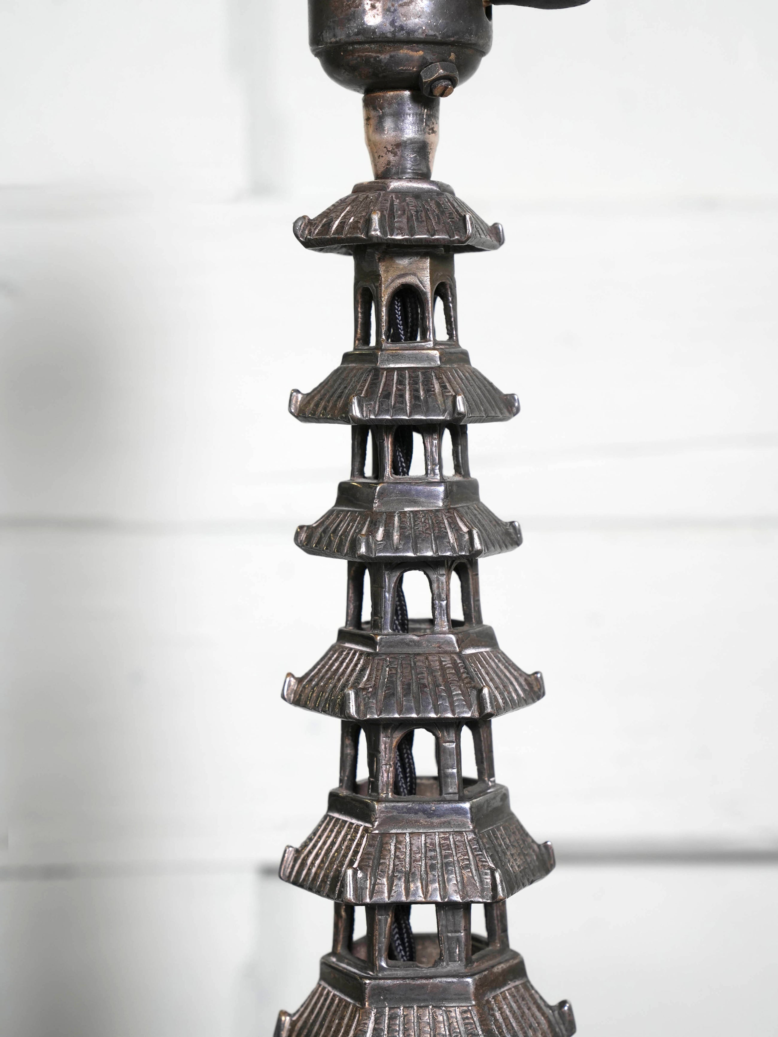 A Pagoda Table Lamp