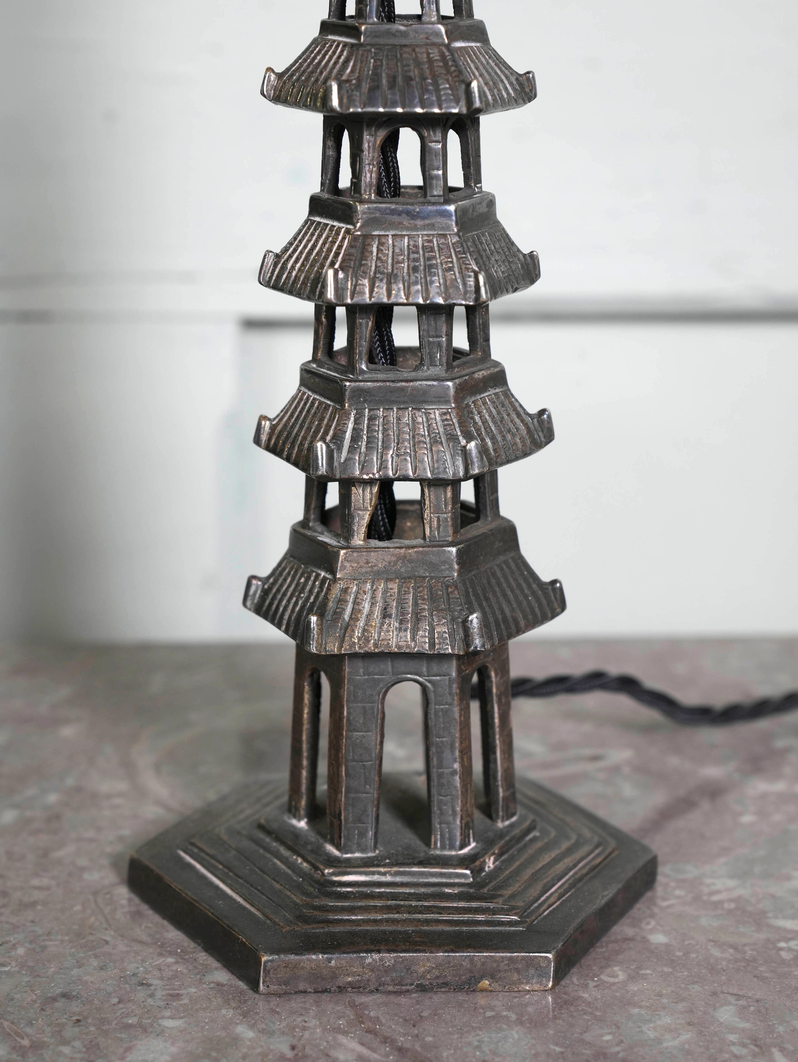 A Pagoda Table Lamp