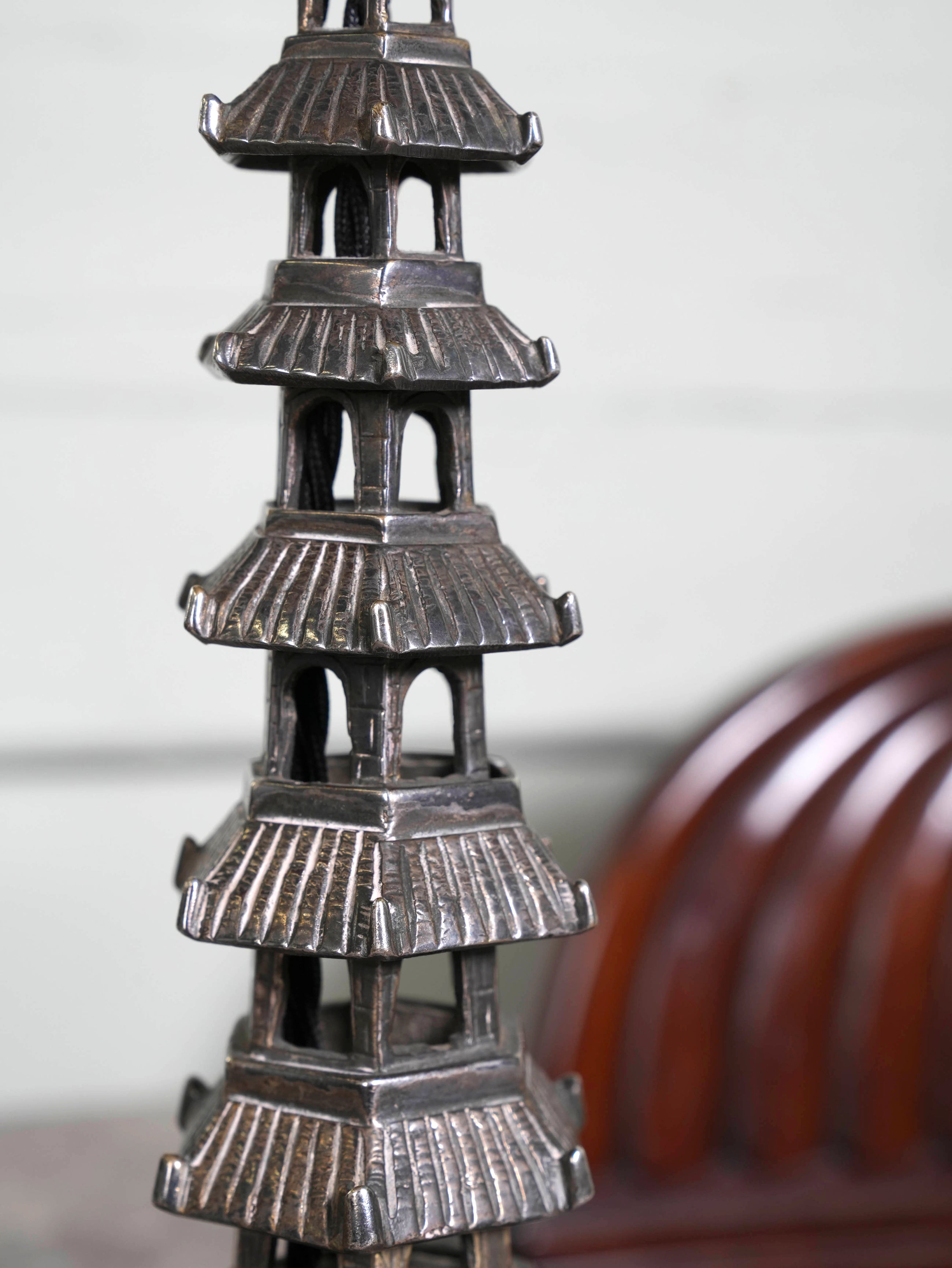 A Pagoda Table Lamp