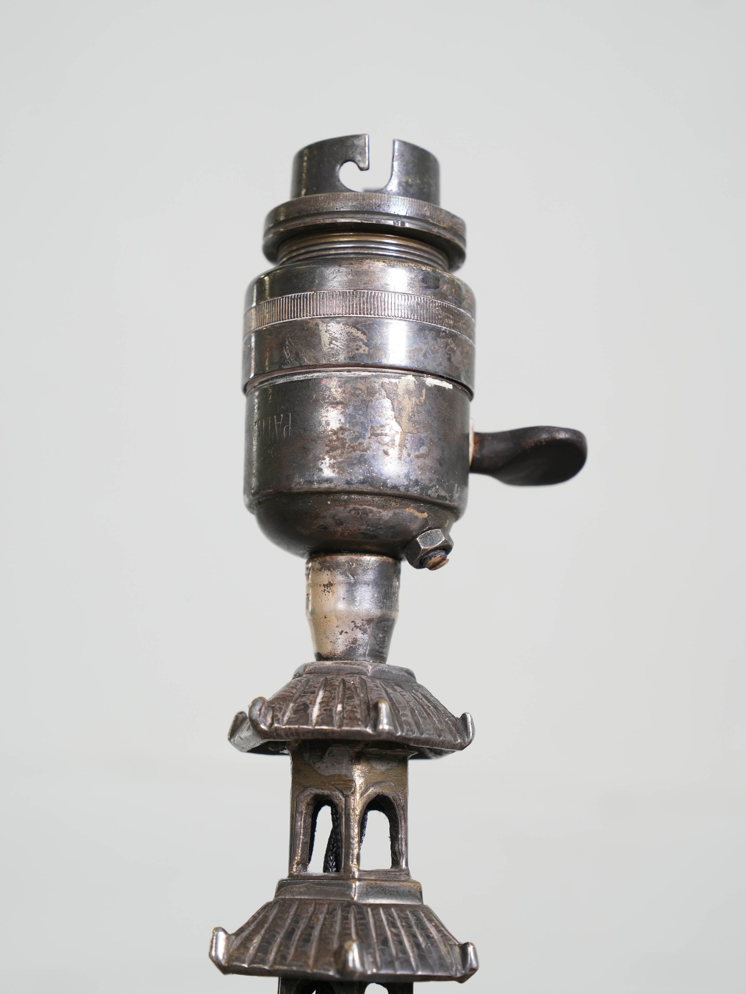 A Pagoda Table Lamp