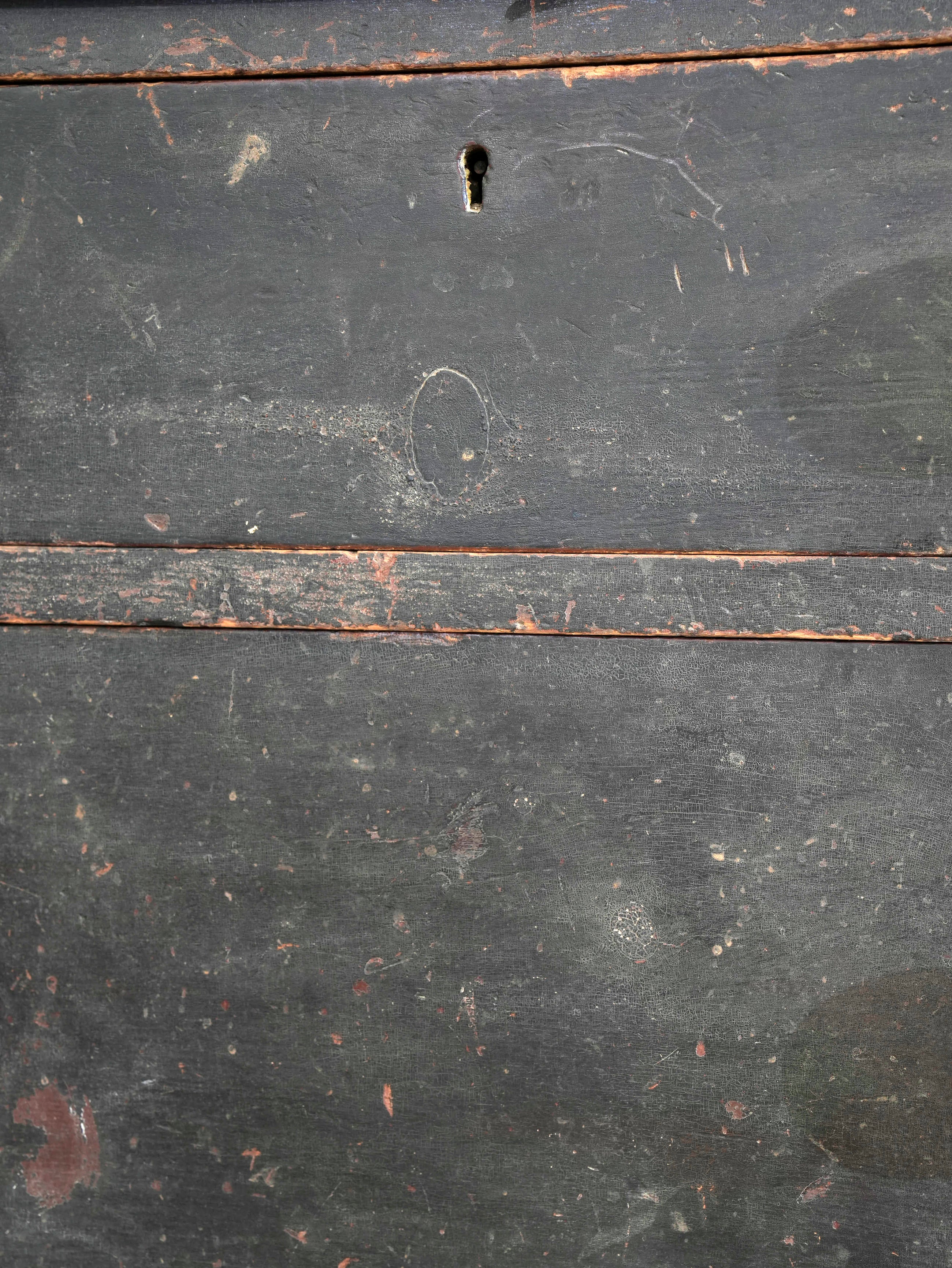 A 19th Century Painted Pine Chest of Drawers