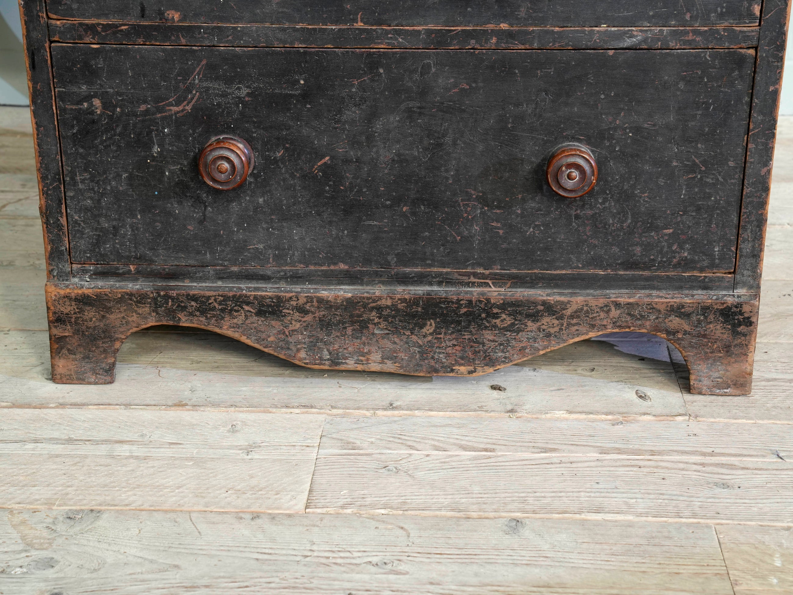 A 19th Century Painted Pine Chest of Drawers