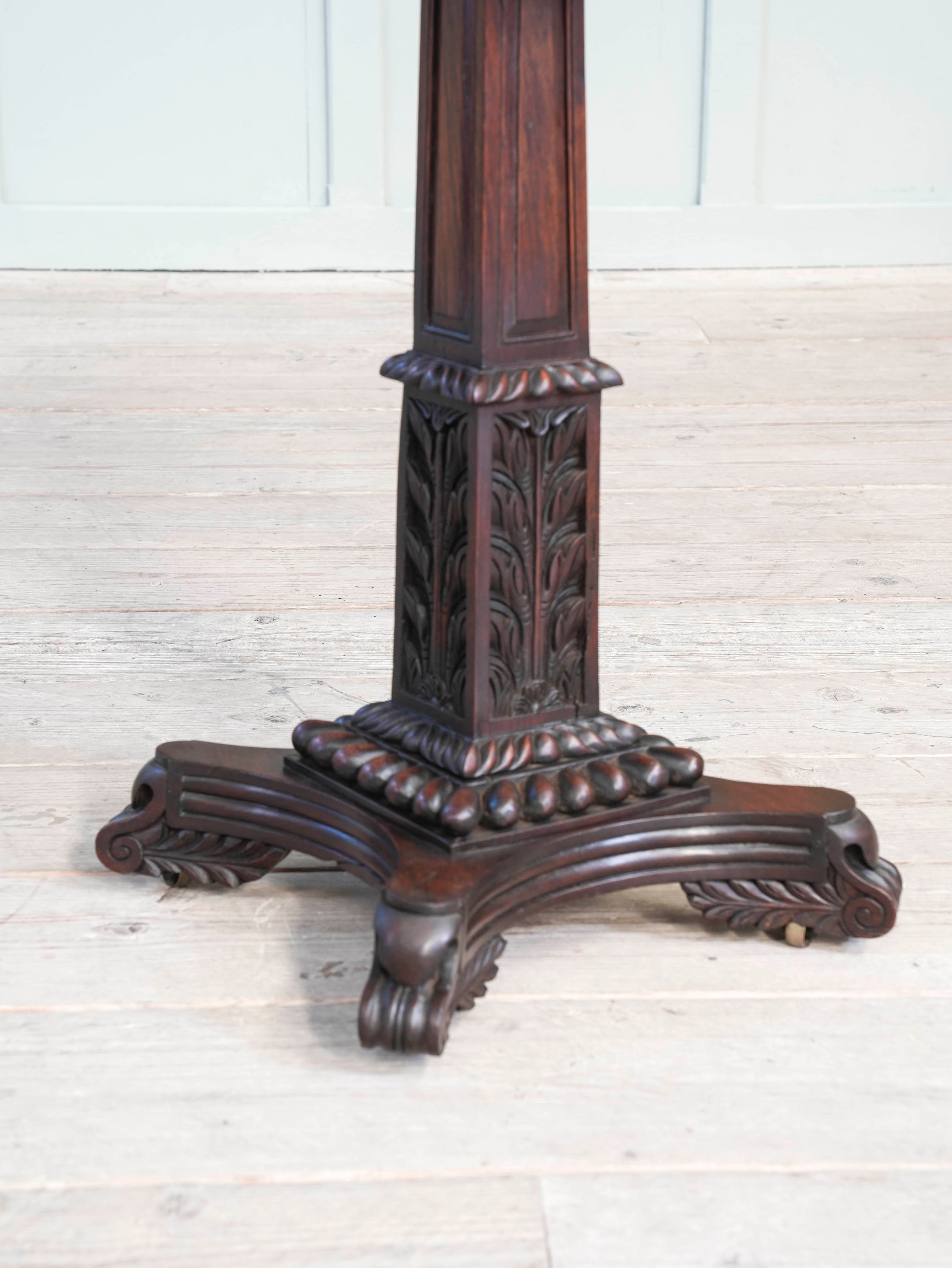 A George IV Anglo Asian Tilt Top Table