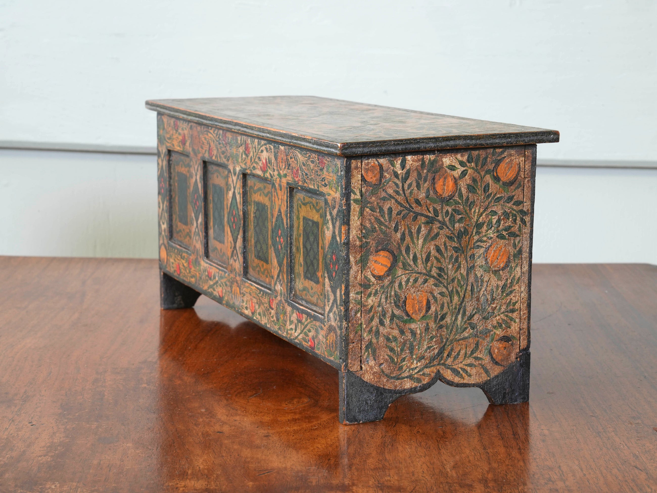 Arts & Crafts Painted Box