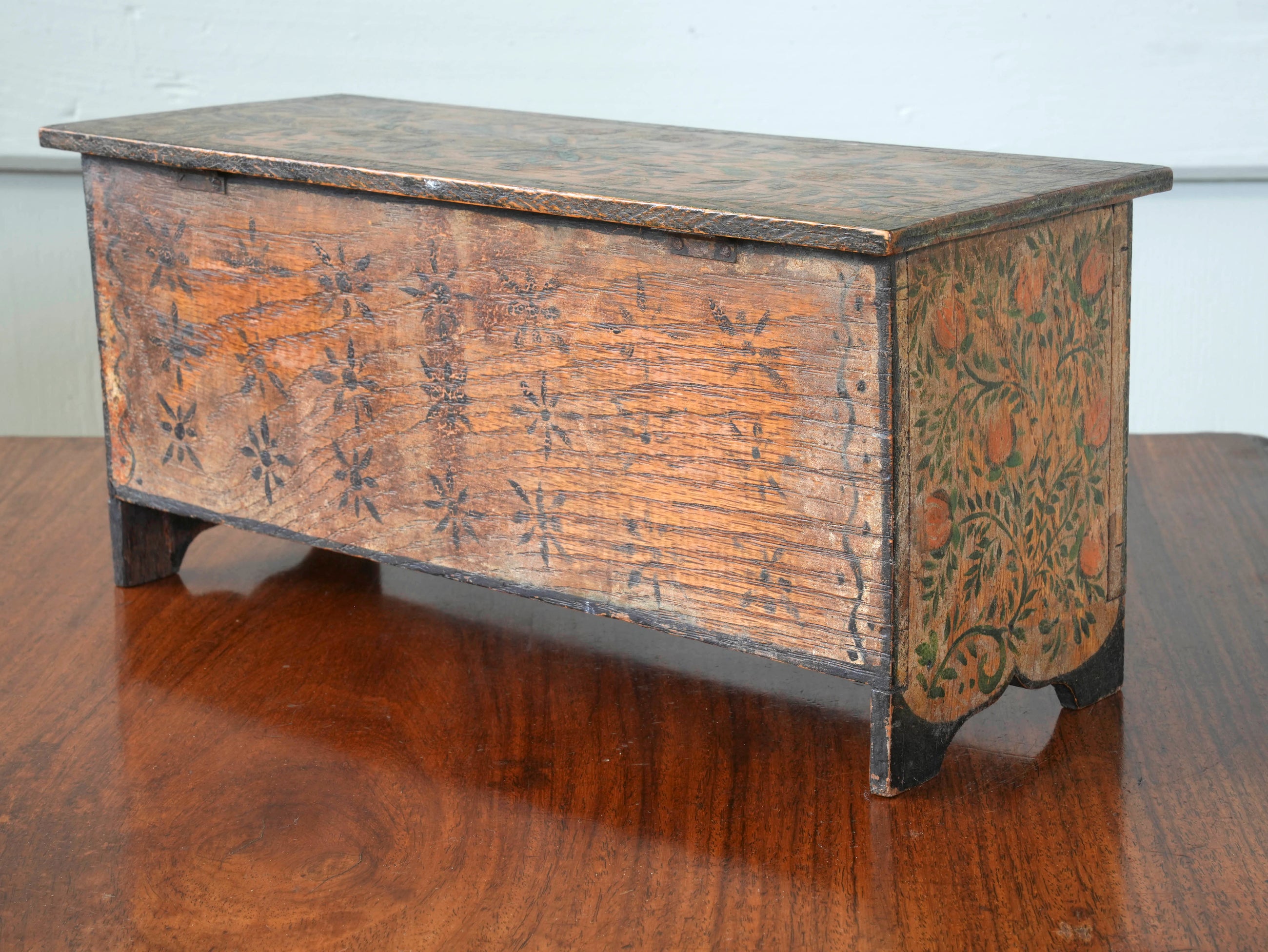 Arts & Crafts Painted Box