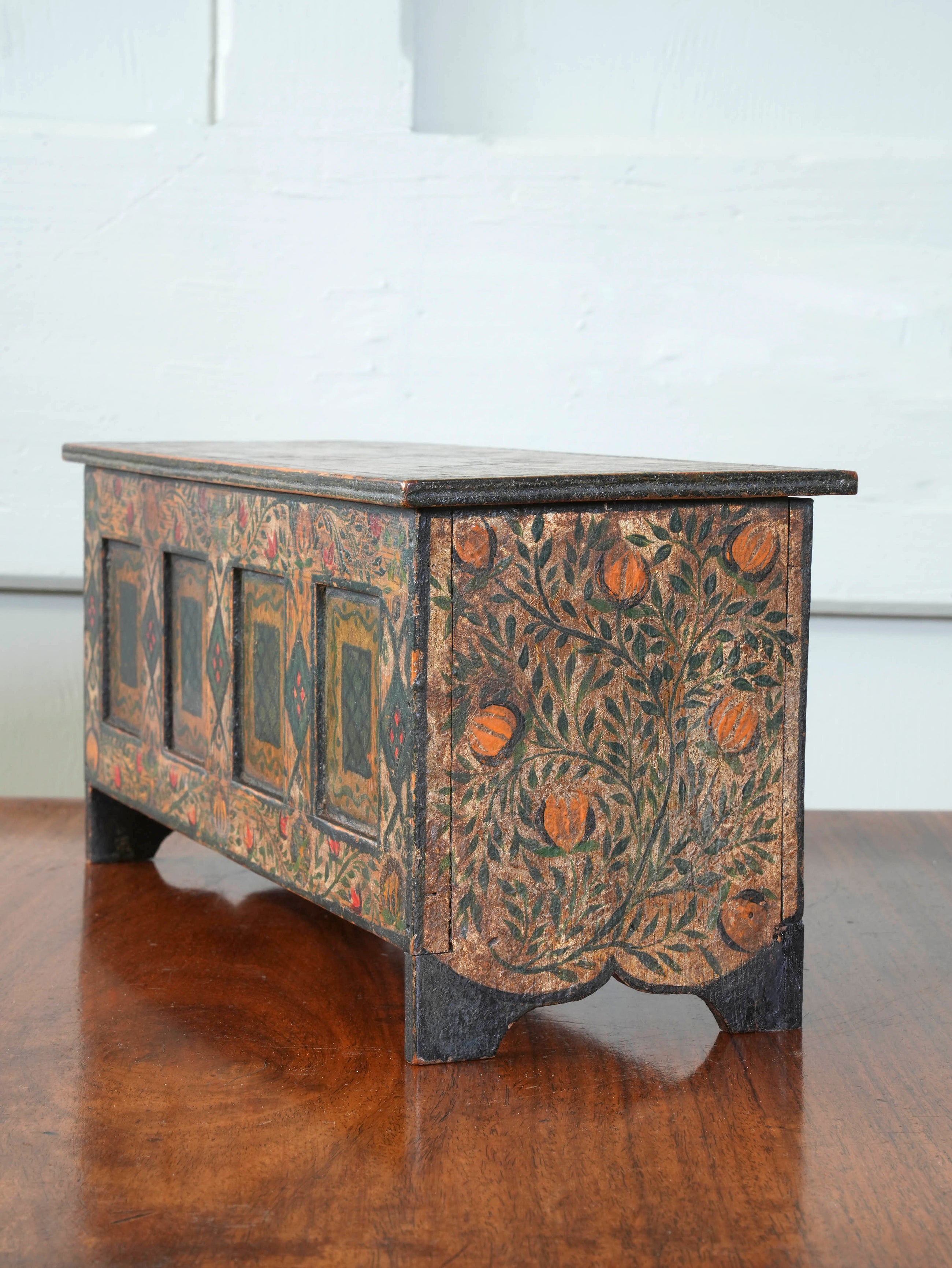 Arts & Crafts Painted Box