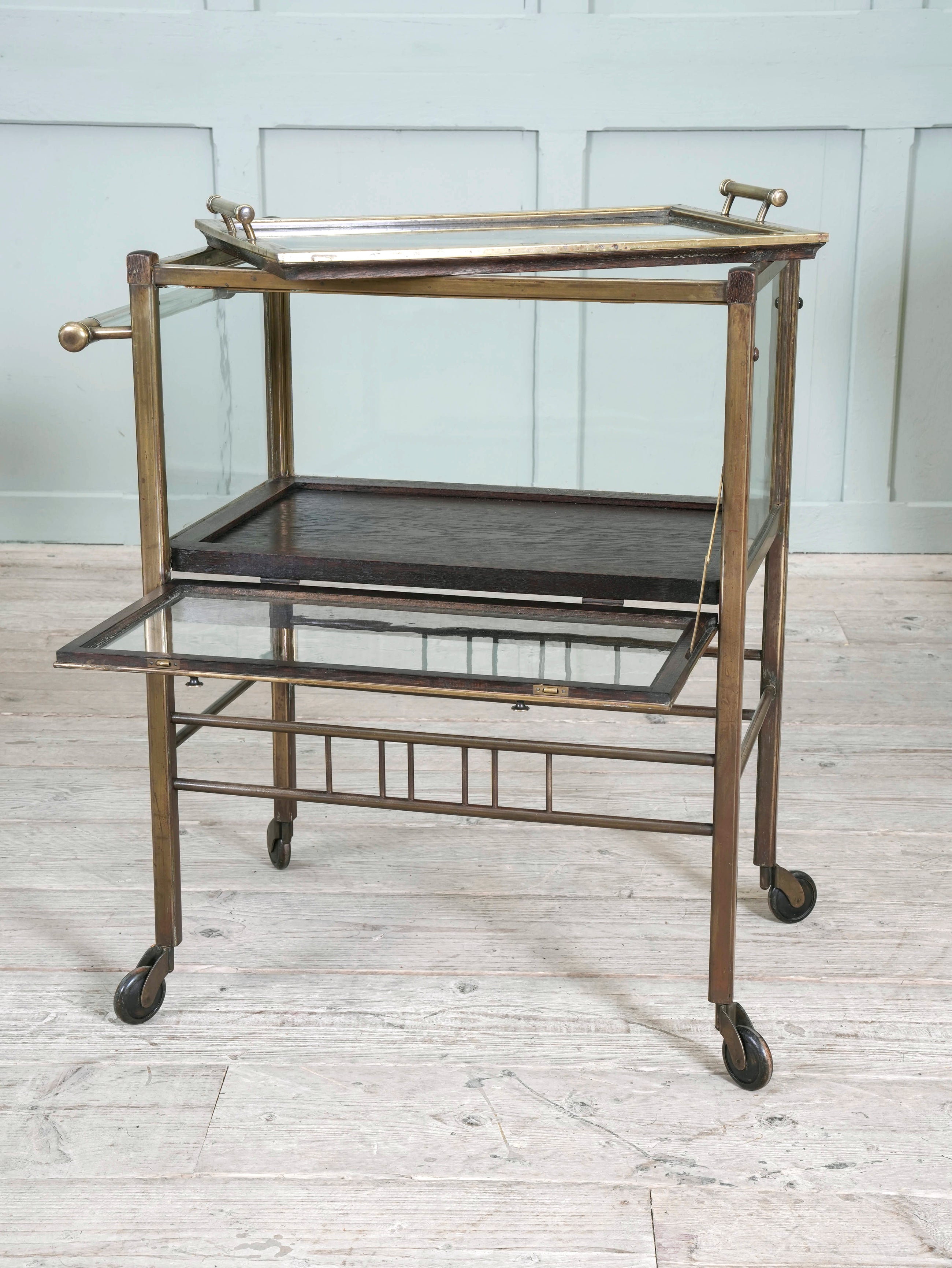 Brass Bar Cart