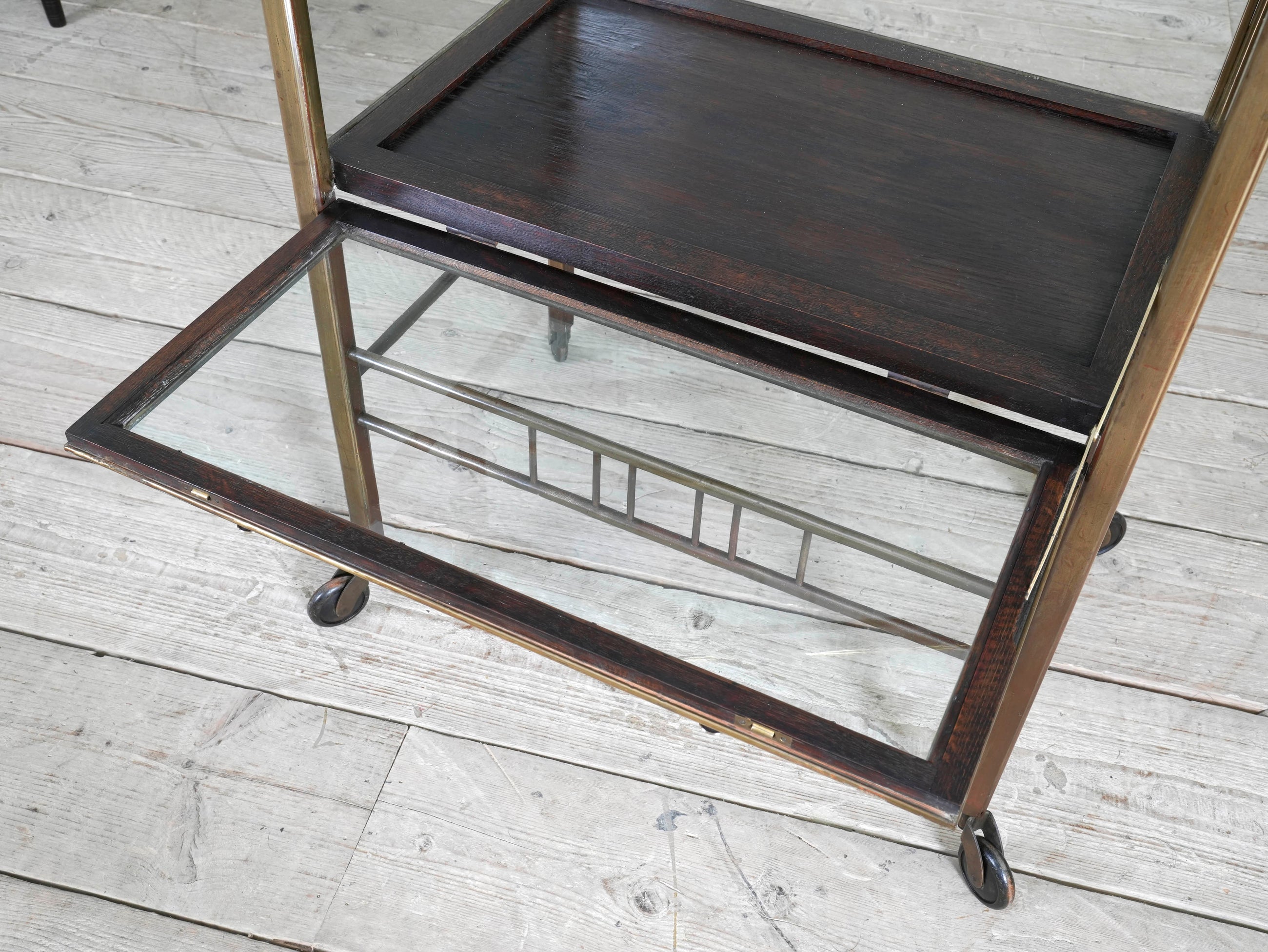 Brass Bar Cart