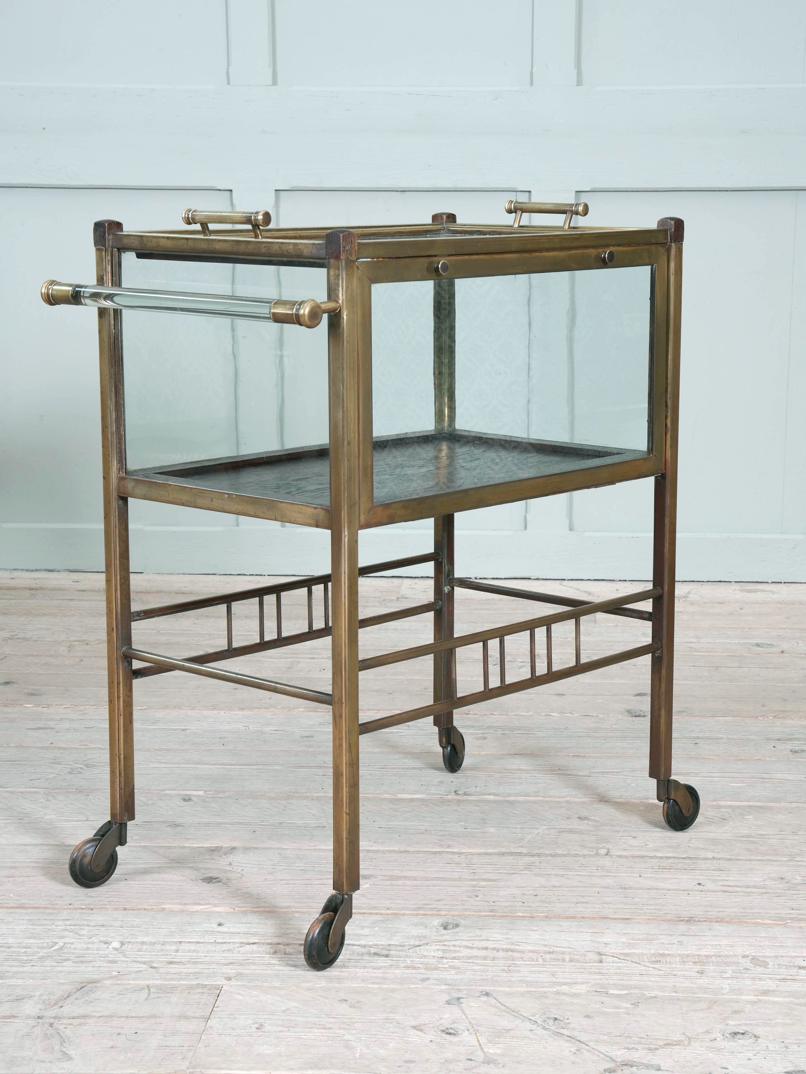 Brass Bar Cart