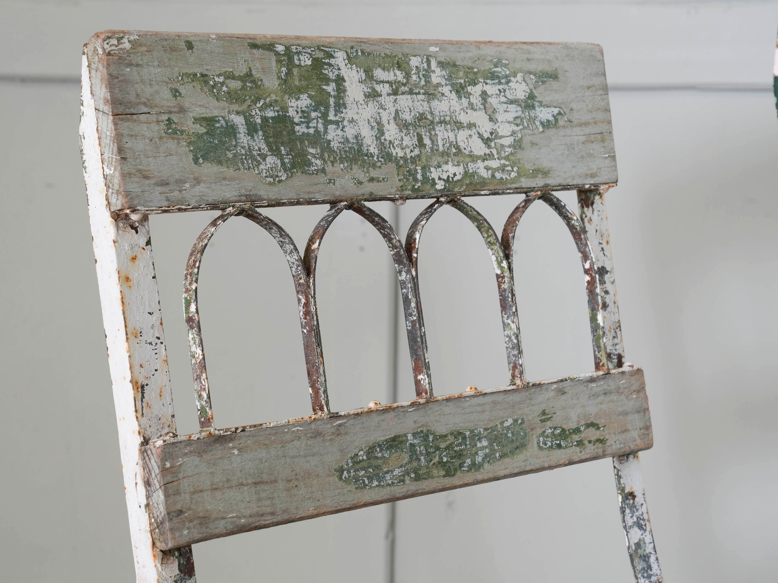 Two Wrought Iron Garden Chairs