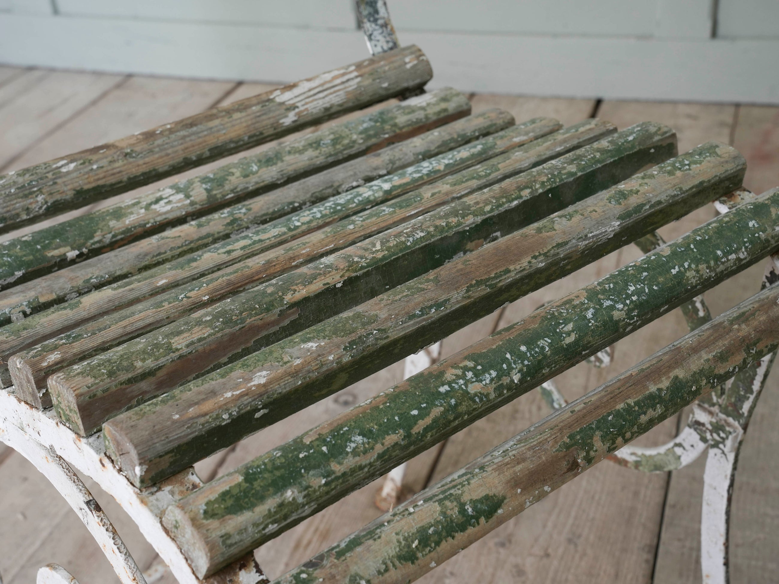 Two Wrought Iron Garden Chairs