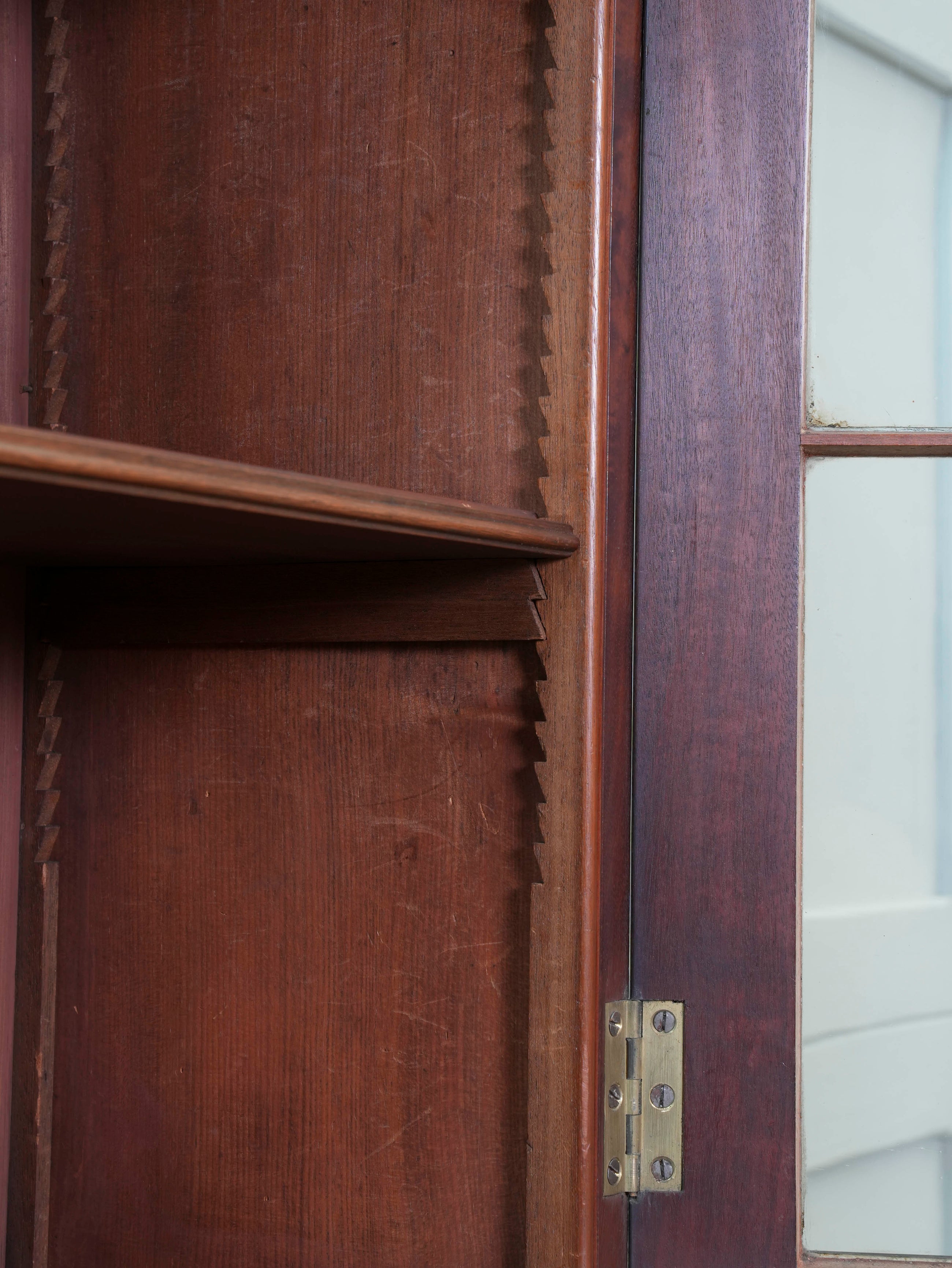 A William IV Mahogany Bureau Bookcase