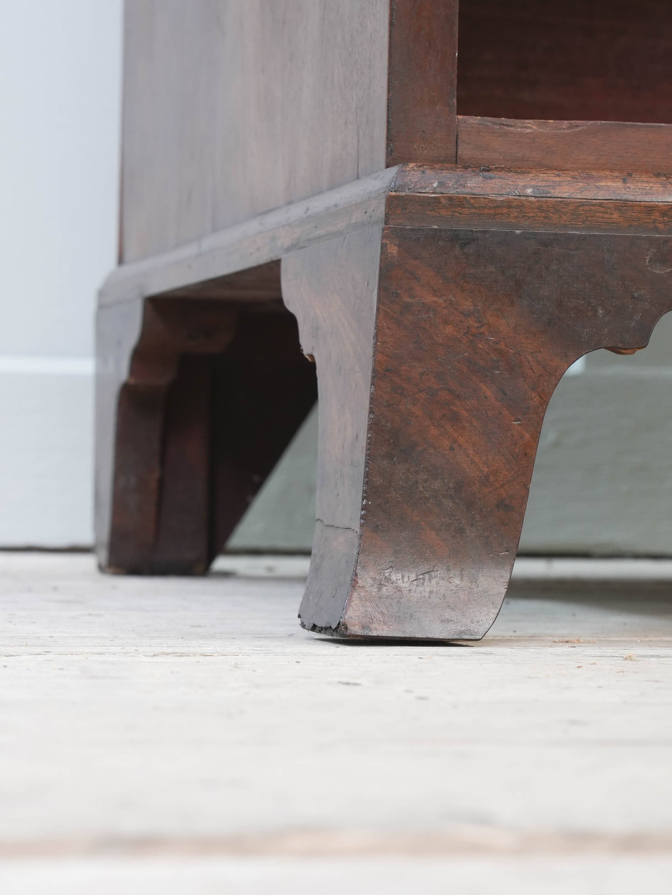 A William IV Mahogany Bureau Bookcase