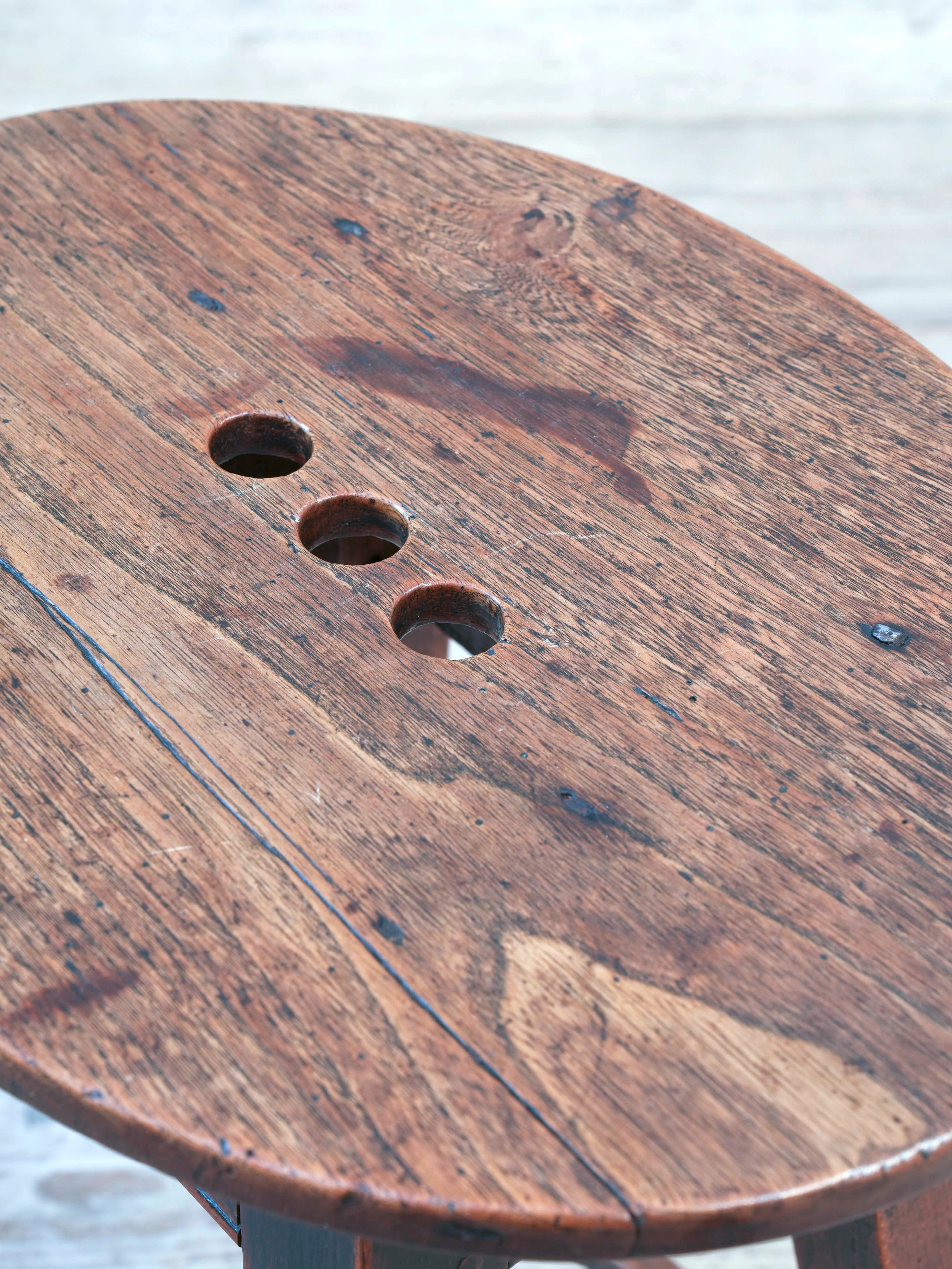 A 18th Century Splayed Leg Stool