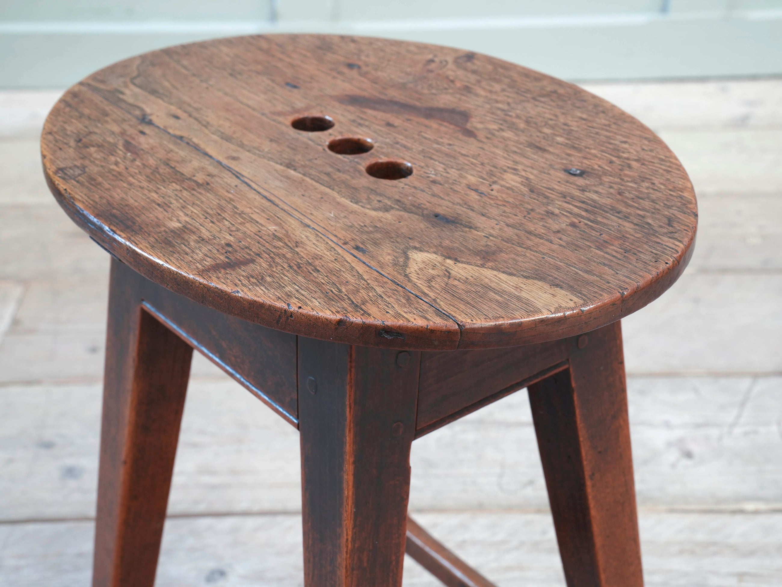 A 18th Century Splayed Leg Stool