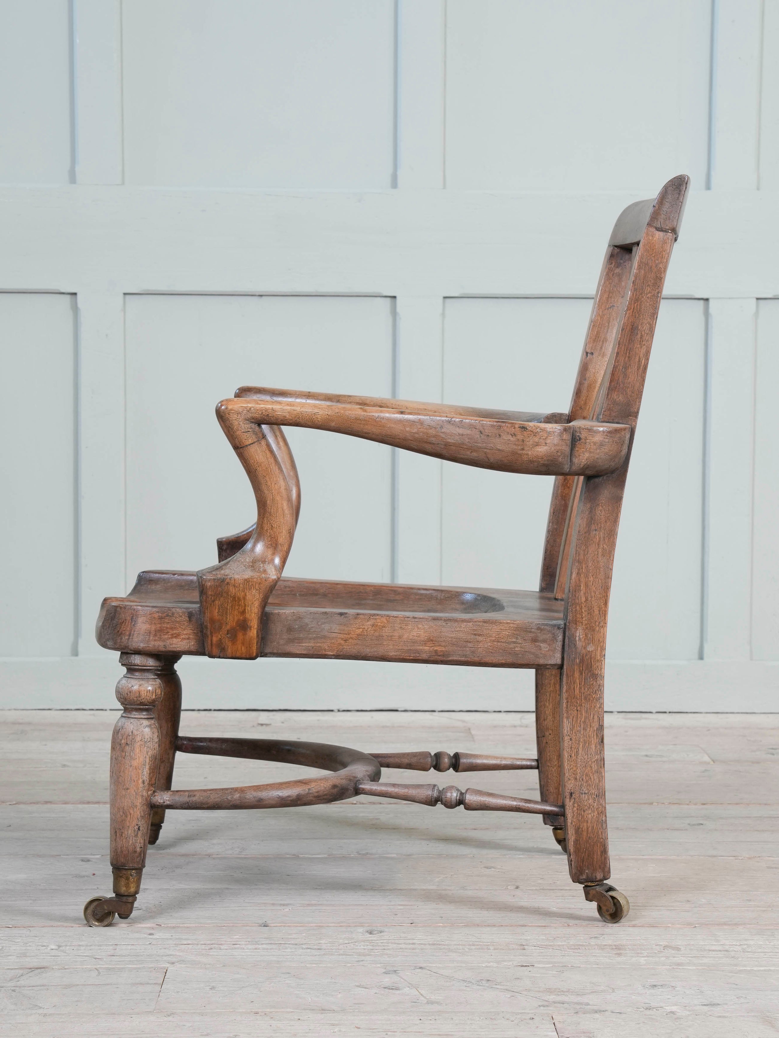 A 19th Century Mahogany Desk Chair