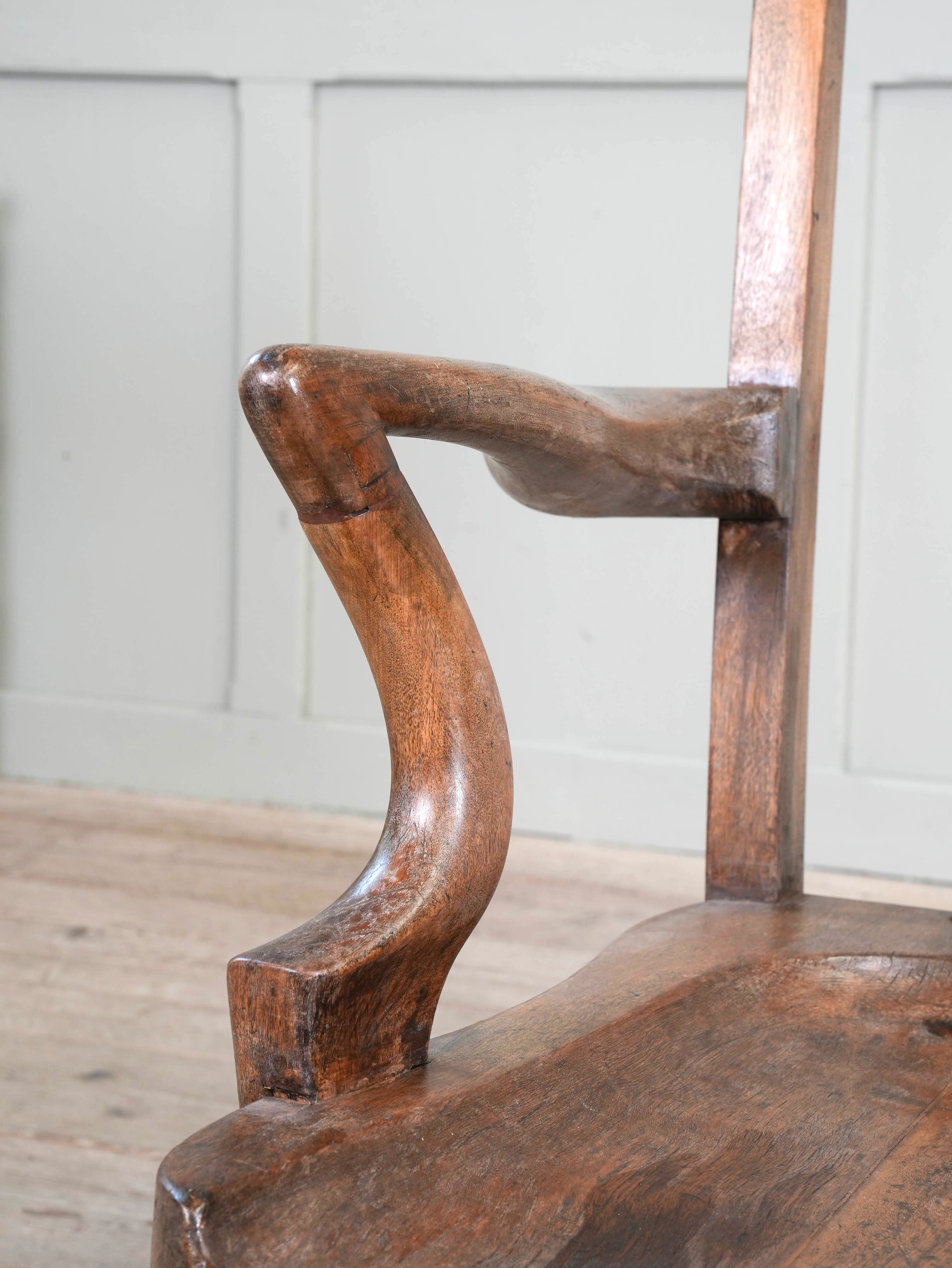 A 19th Century Mahogany Desk Chair