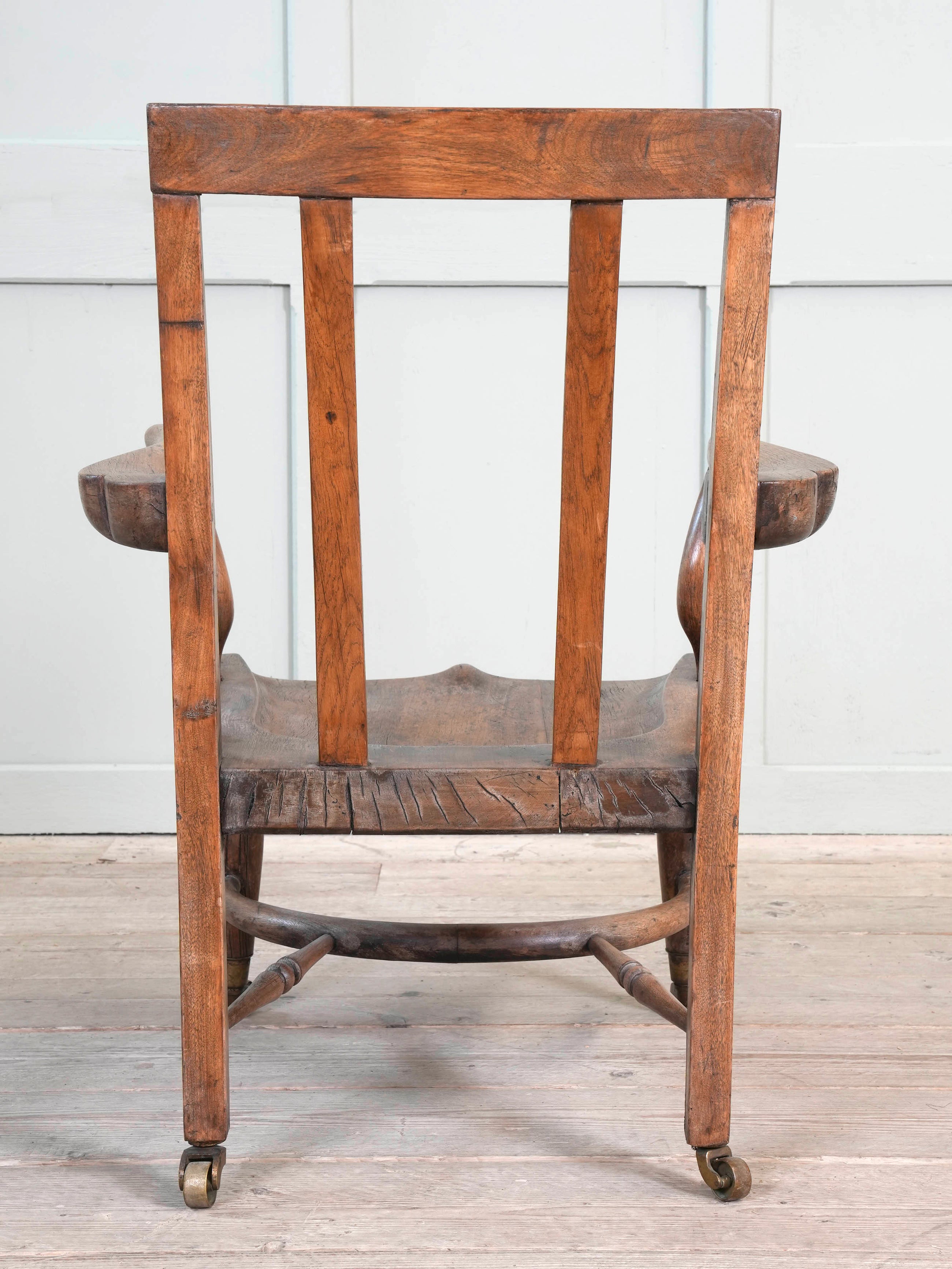 A 19th Century Mahogany Desk Chair