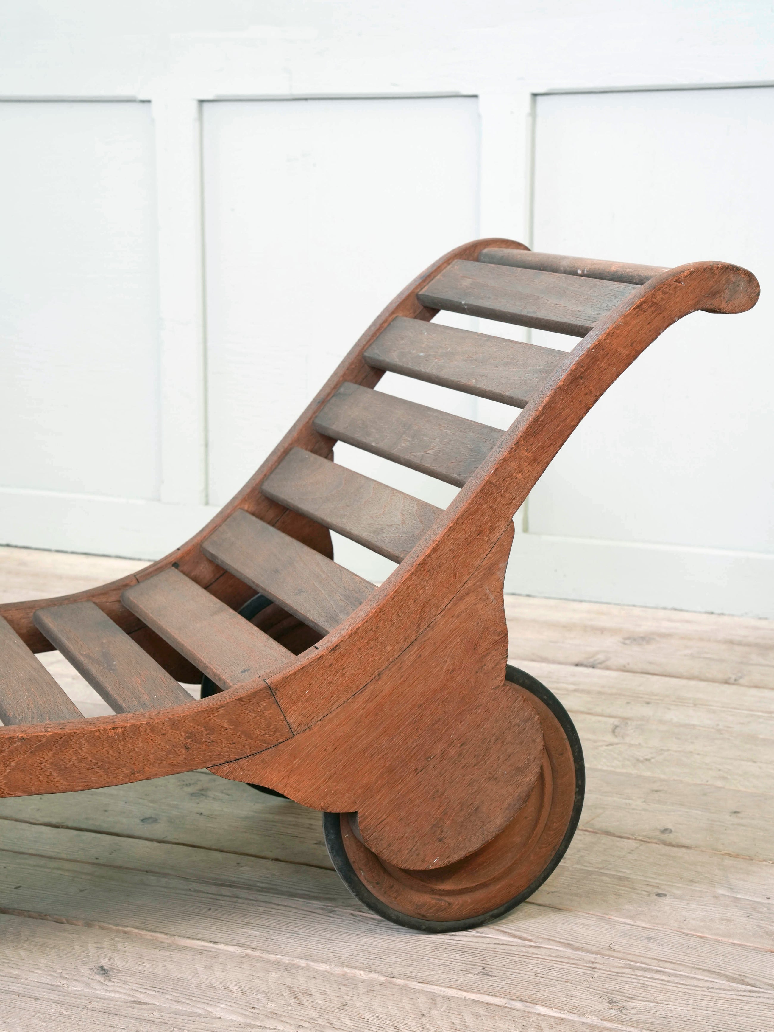 A Heal & Son Deck Lounger